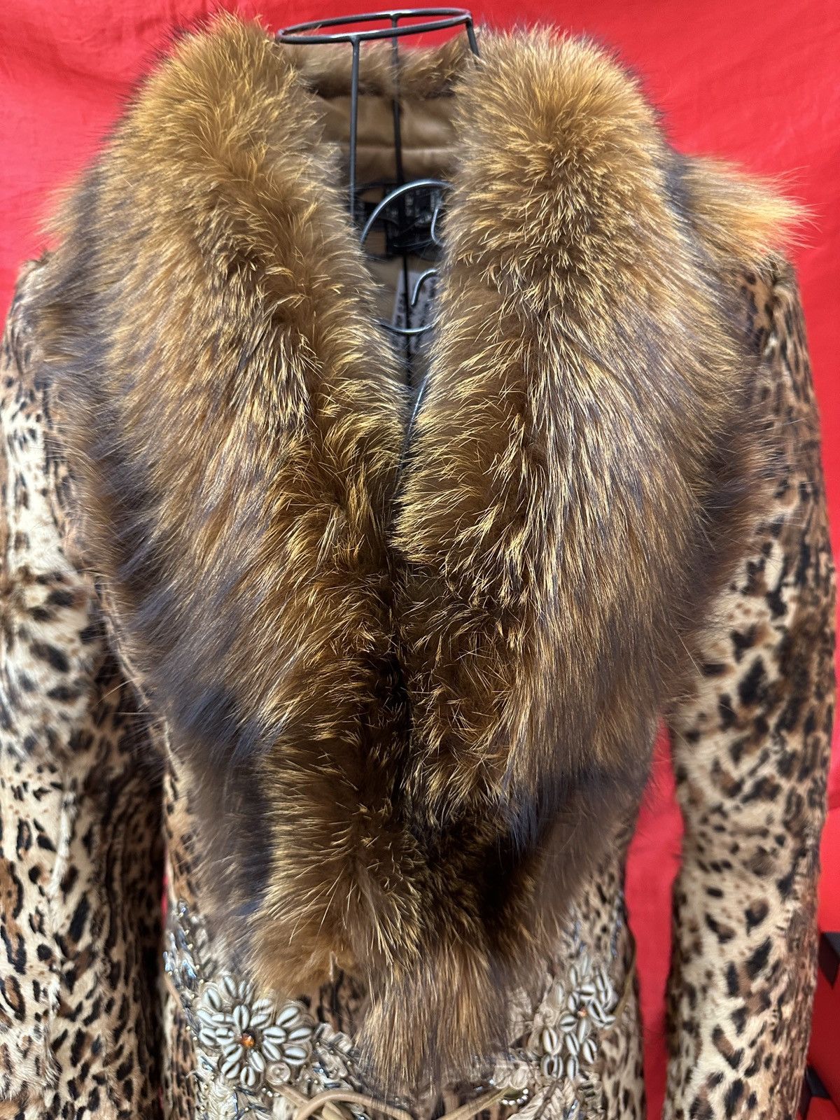 Vintage Vintage leopard fur coat Size S / US 4 / IT 40 - 4 Thumbnail