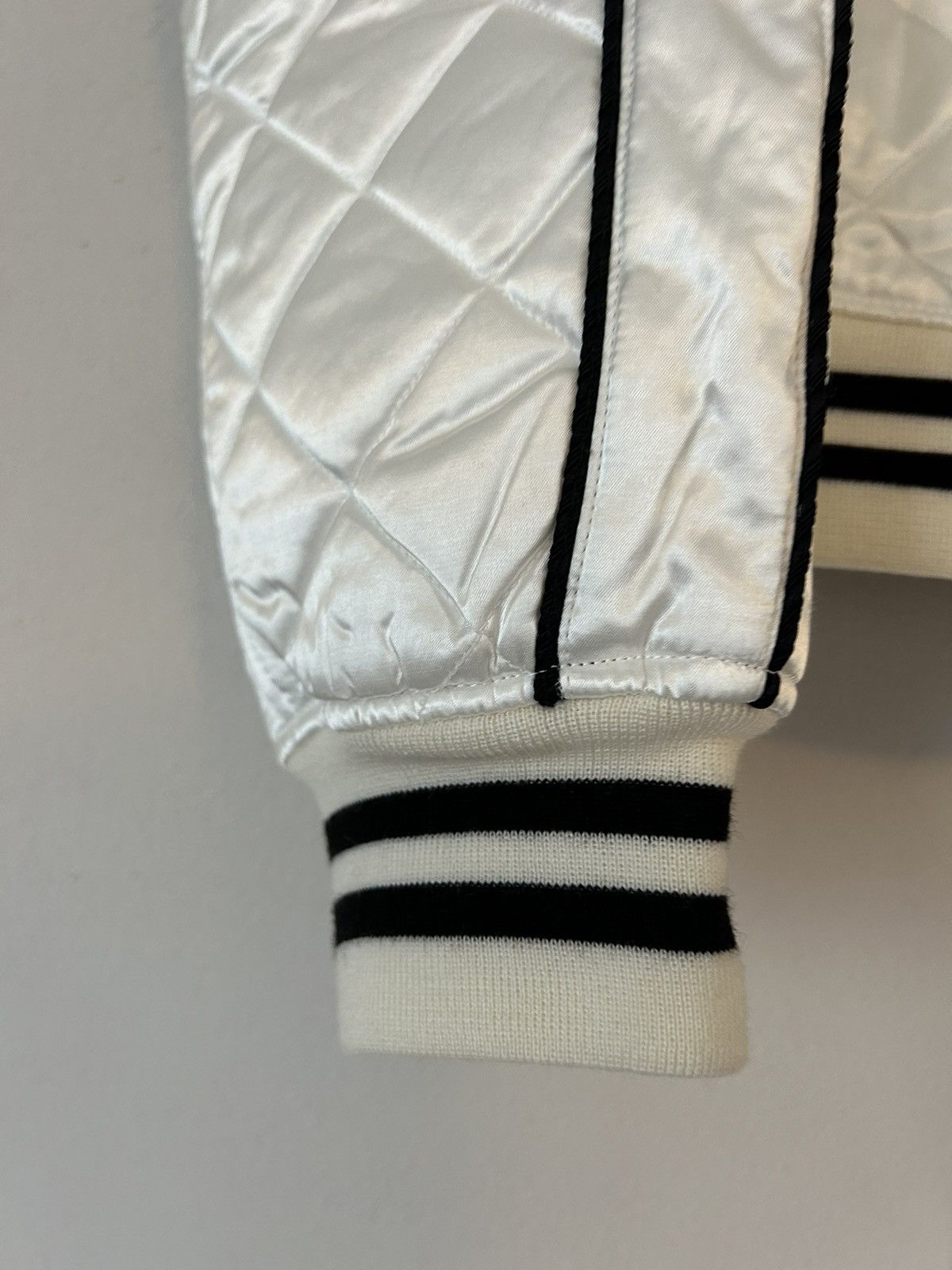 Balmain Satin Quilted Bomber Size US L / EU 52-54 / 3 - 5 Thumbnail