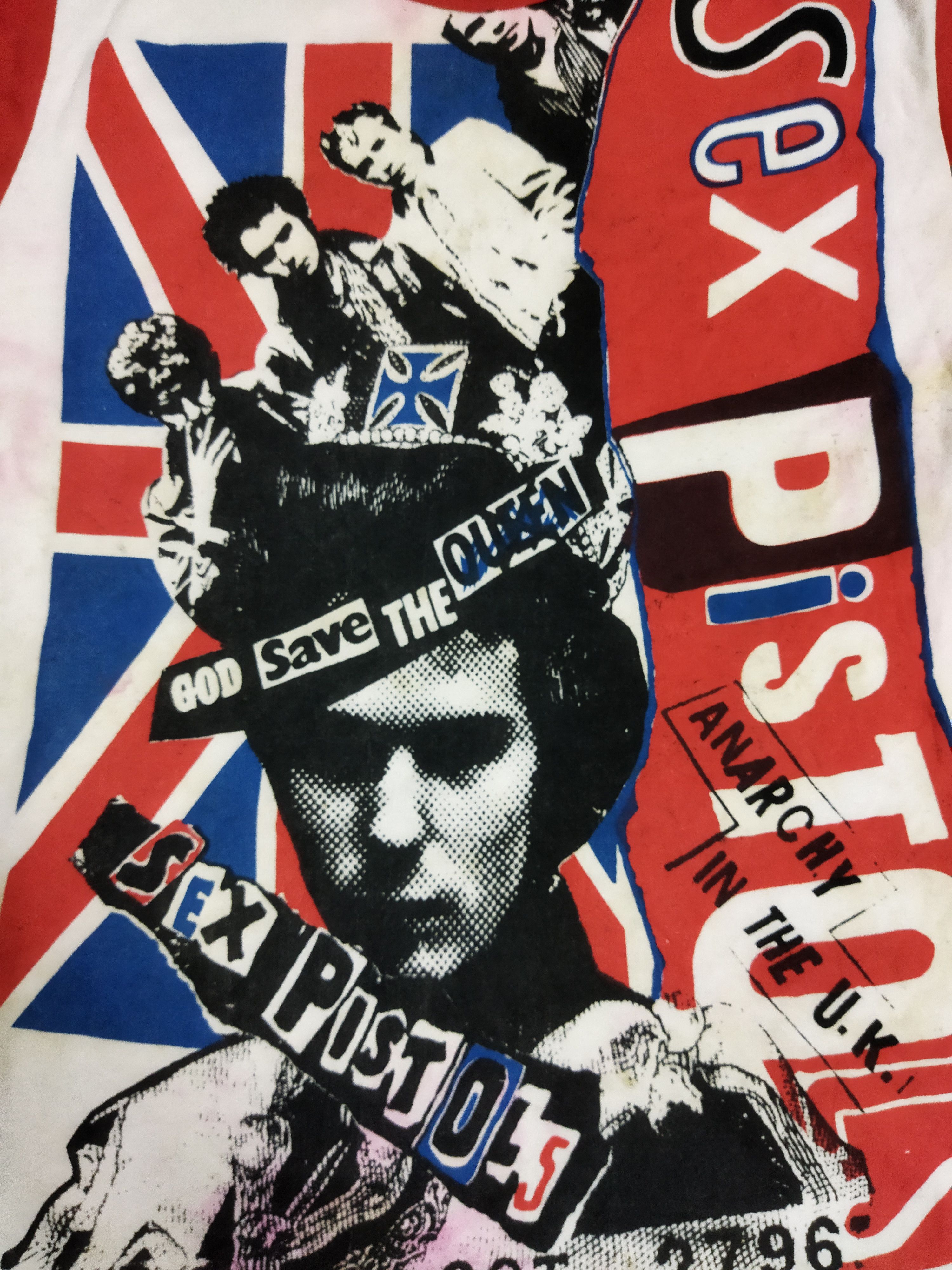 Band Tees × Vintage Bootleg Vintage Sex Pistols Tee Size US M / EU 48-50 / 2 - 3 Thumbnail
