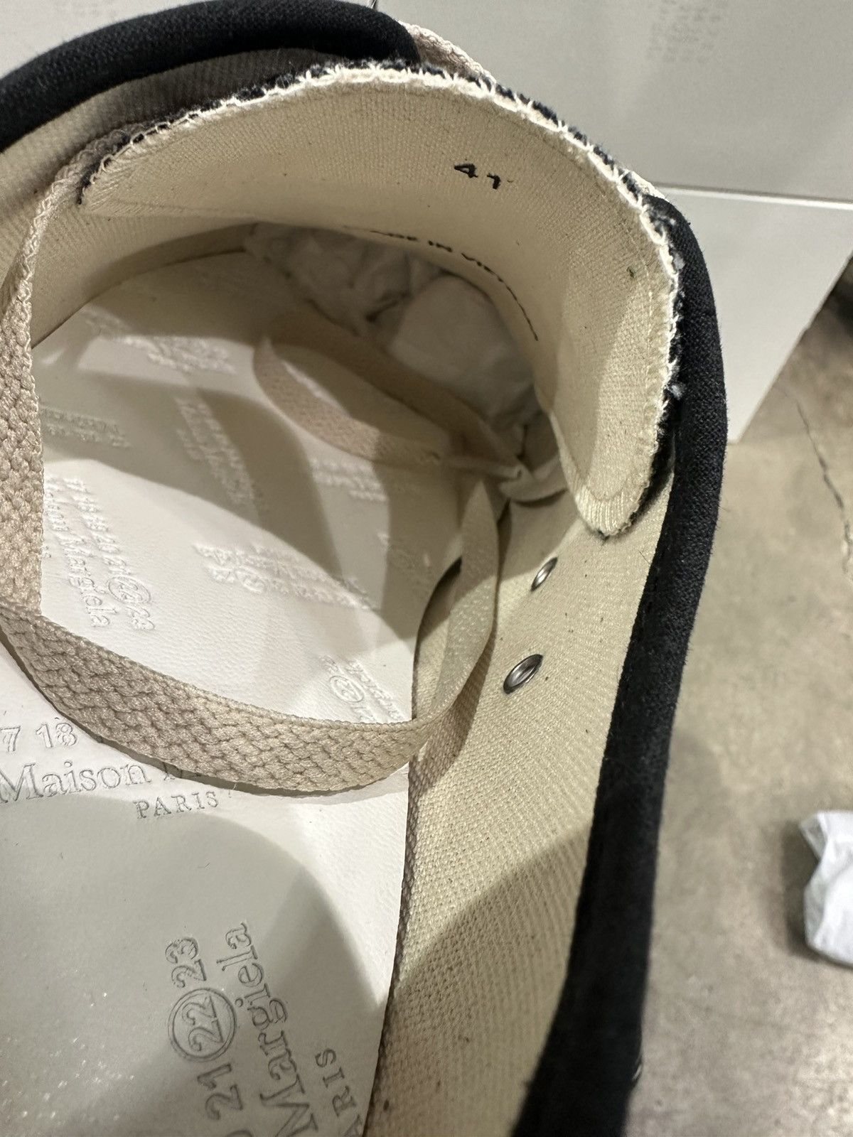 Maison Margiela MAISON MARGIELA - Tabi Sneakers Low Size US 8 / EU 41 - 6 Thumbnail