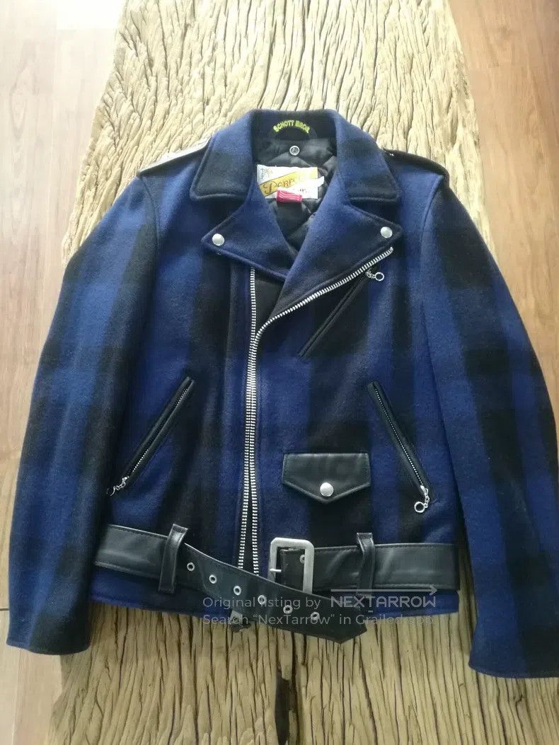 Schott Schott Motorcycle leather coat Size US XXS / EU 40 - 1 Thumbnail
