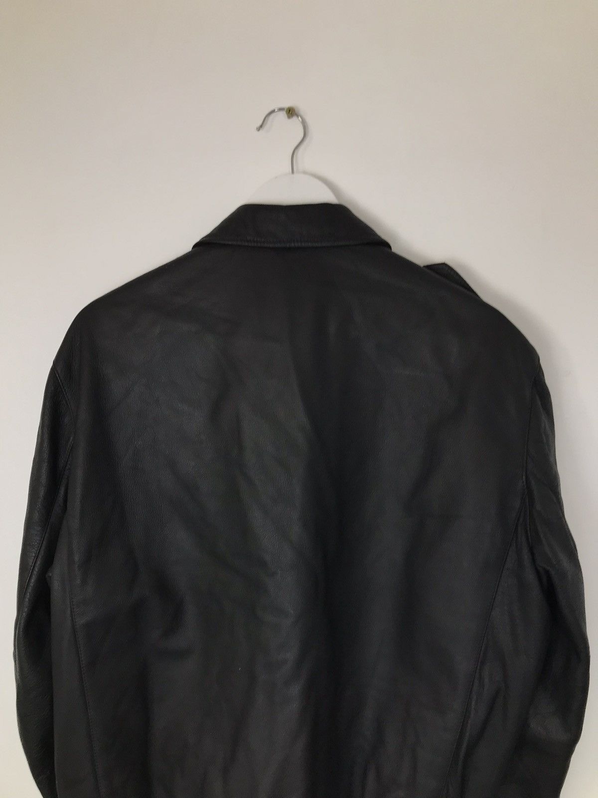 Vintage R.G.A Reportage Real Leather Flying Zip Up Jacket,Bomber Size US M / EU 48-50 / 2 - 8 Thumbnail
