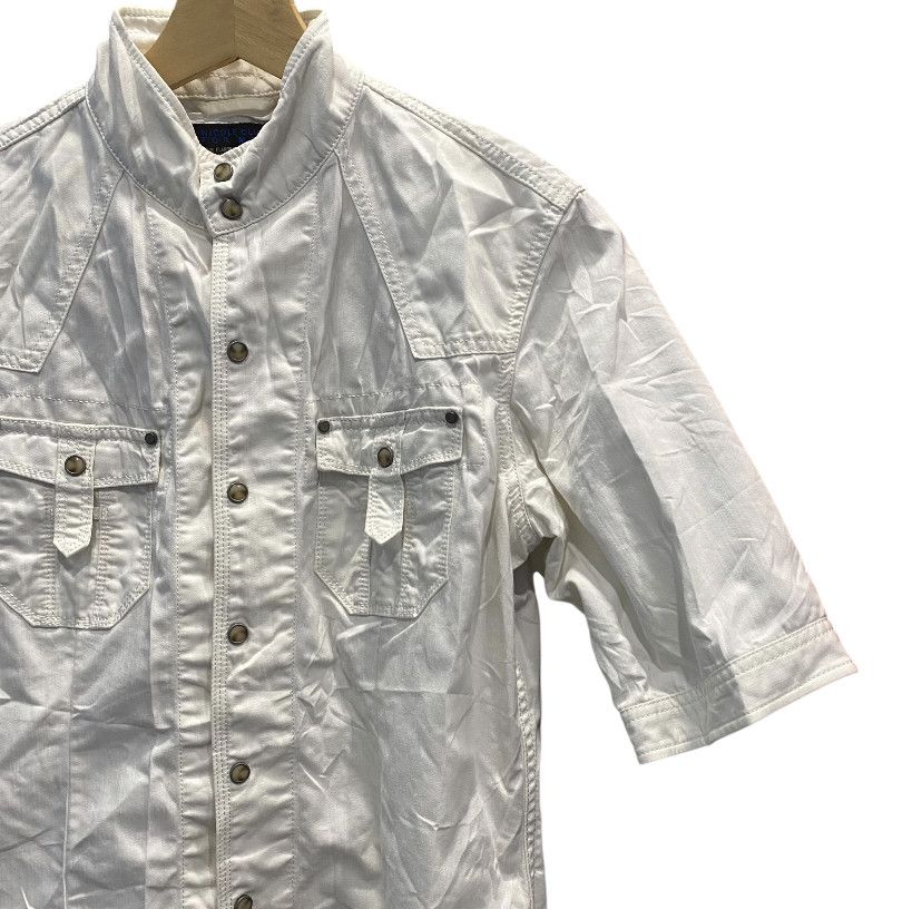 Nicole Club Nicole Club For Men Pearl snap Button Shirt Size US M / EU 48-50 / 2 - 2 Thumbnail