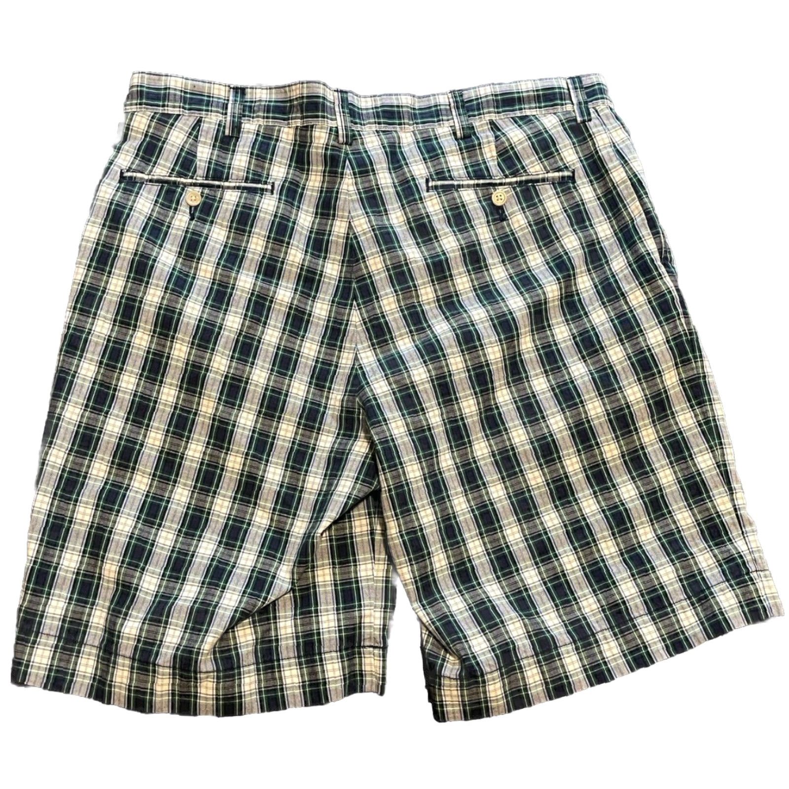 Polo Ralph Lauren Polo Ralph Lauren Men's Classic Navy Plaid Cotton Shorts 36 9.5" Inseam Lightweight Casual Multicolor Size US M / EU 48-50 / 2 - 4 Thumbnail