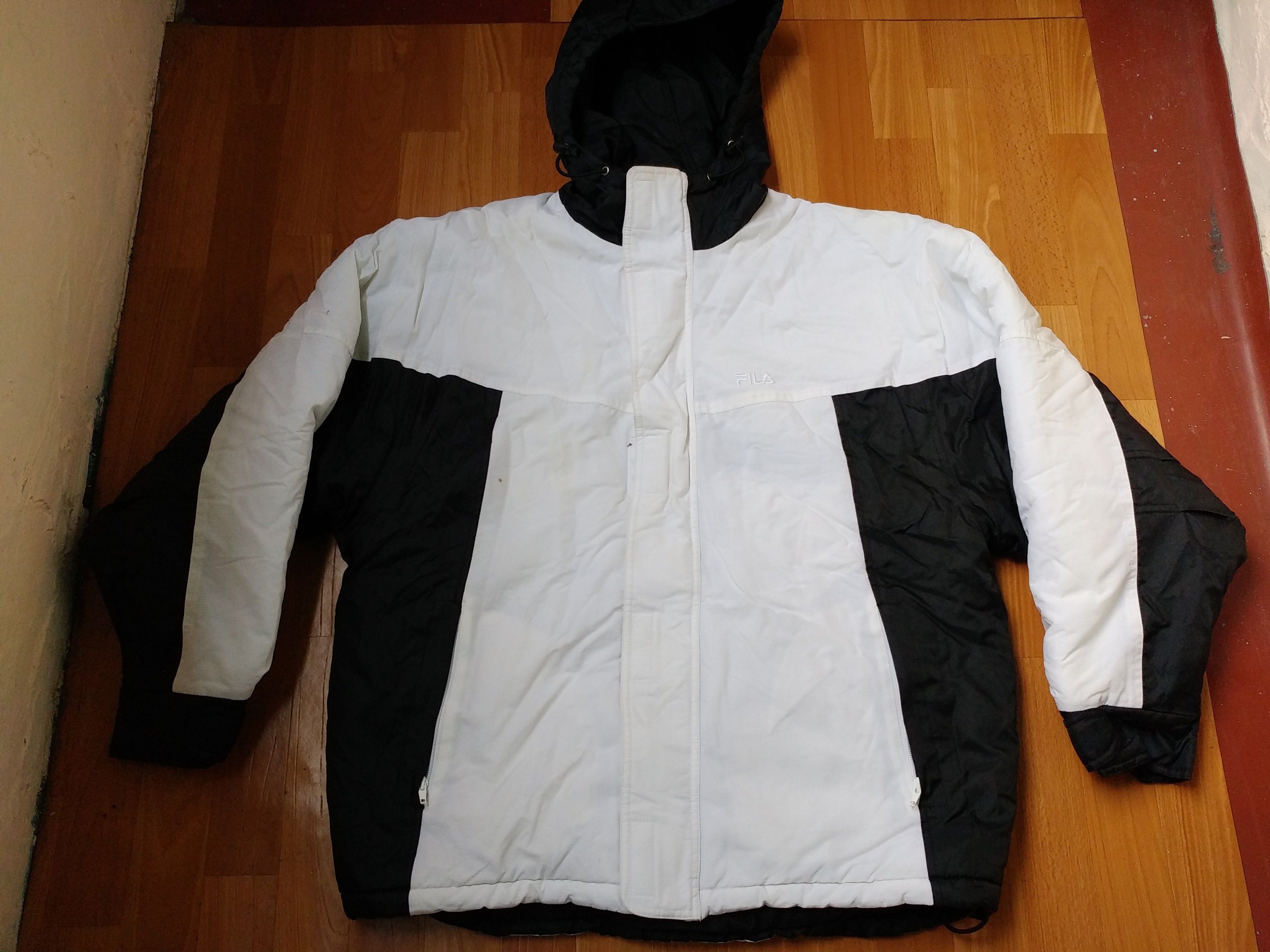 Fila FILA Tech jacket, vintage nylon windbreaker 90s hip-hop L Size US L / EU 52-54 / 3 - 3 Thumbnail
