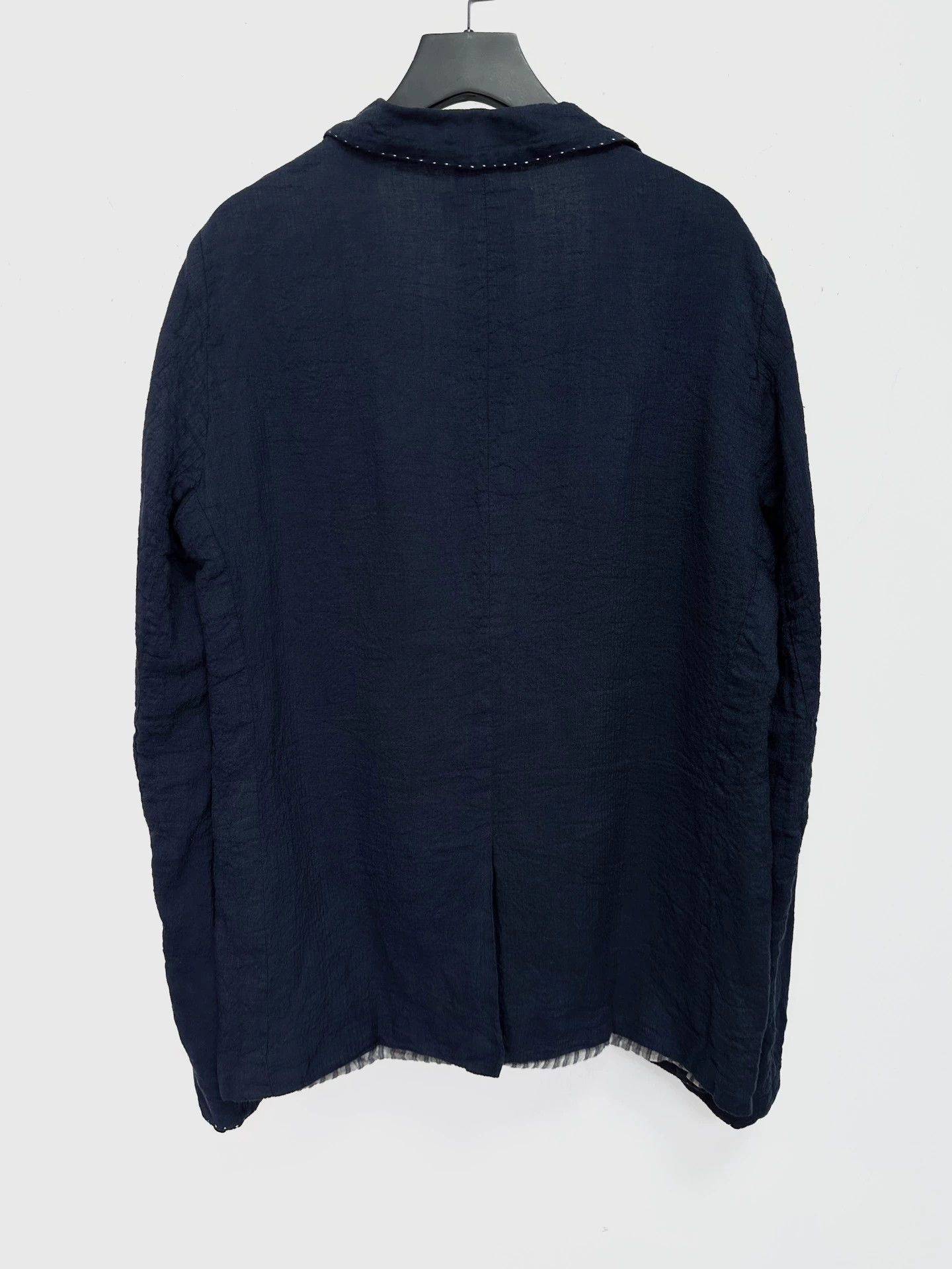 Geoffrey B. Small Geoffrey B SMALL Silk-Linen Blend Lightweight Jacket Size US M / EU 48-50 / 2 - 5 Thumbnail