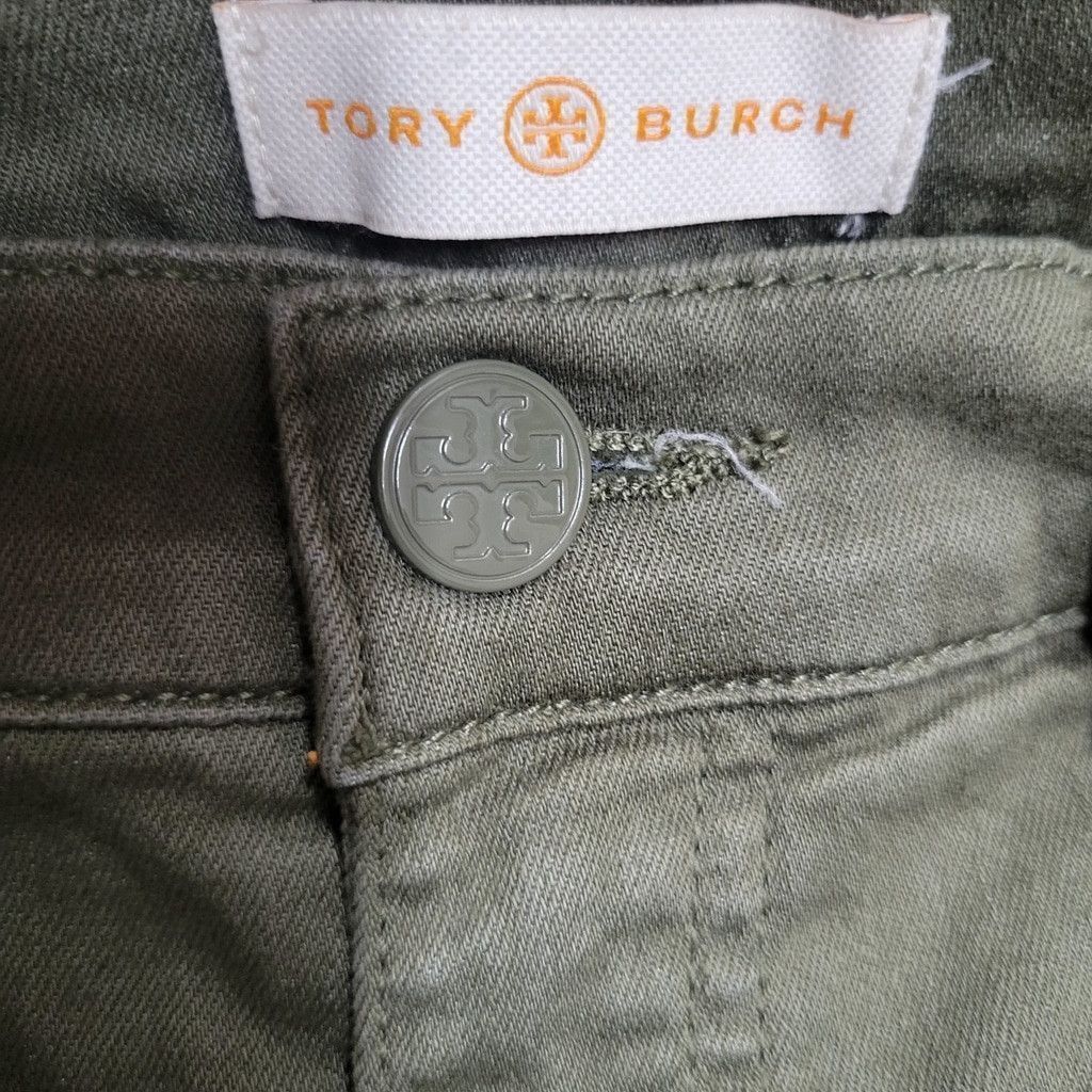Tory Burch Tory Burch Women's Ankle Snap Straight Pants Medium Size 30" / US 8 / IT 44 - 6 Thumbnail