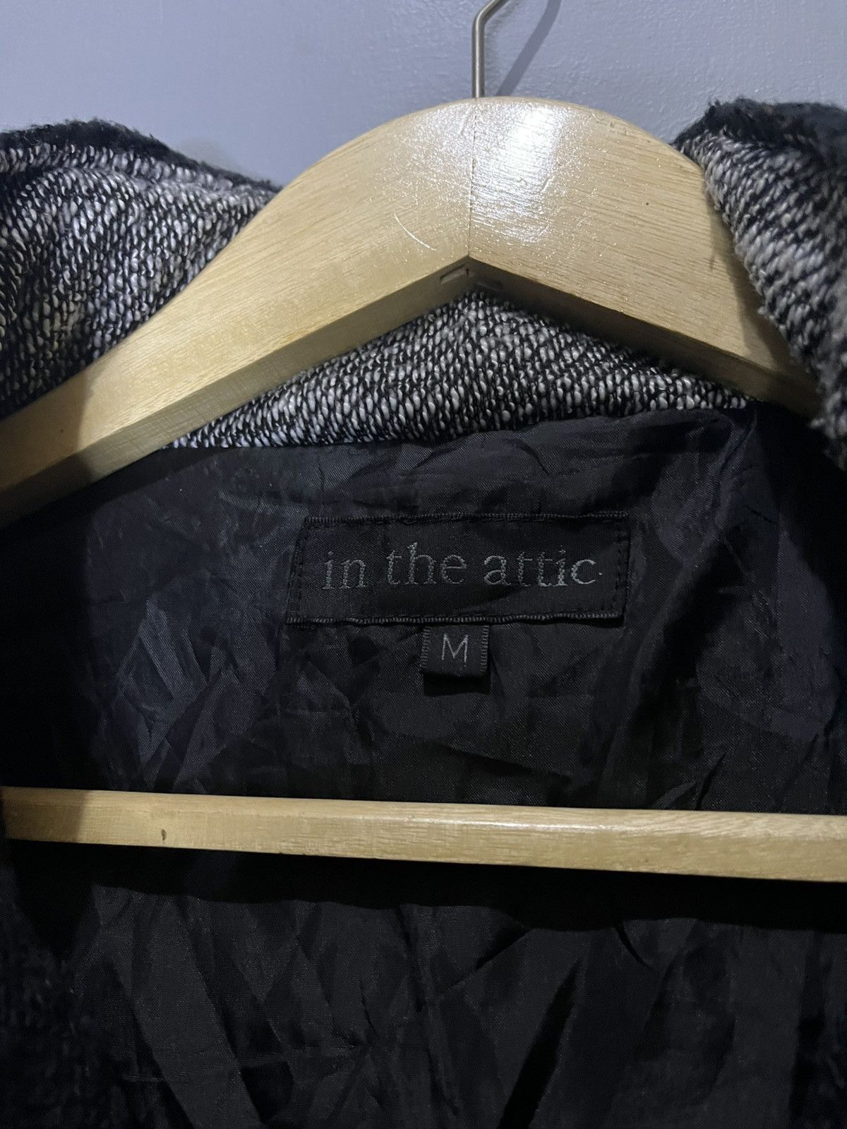 In The Attic × Japanese Brand In The Attic Double Brasted Wool Coat Size US M / EU 48-50 / 2 - 4 Thumbnail