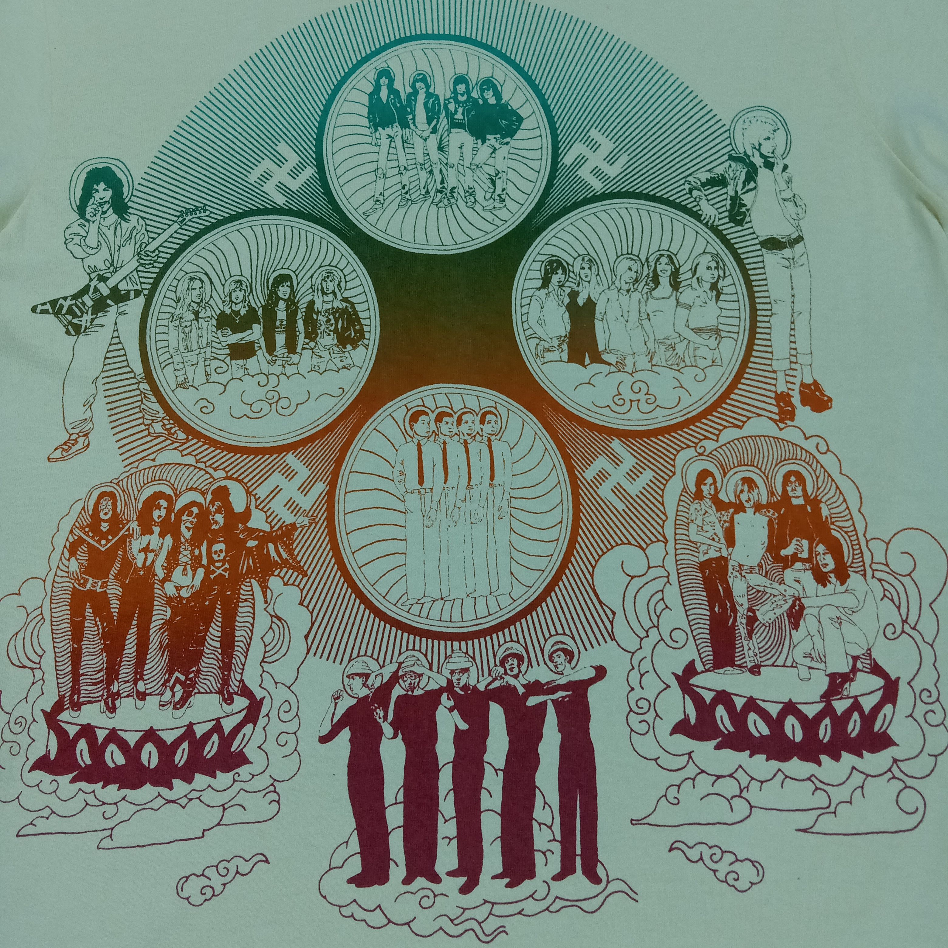 Hysteric Glamour Hysteric Glamour X Band Music Style Streetwear Tshirt dp1 Size US S / EU 44-46 / 1 - 2 Thumbnail