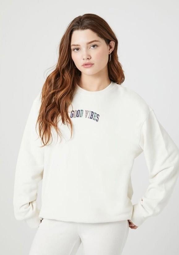 Gap GAP Good Vibes Embroidered Lightweight Size Large Size L / US 10 / IT 46 - 1 Thumbnail