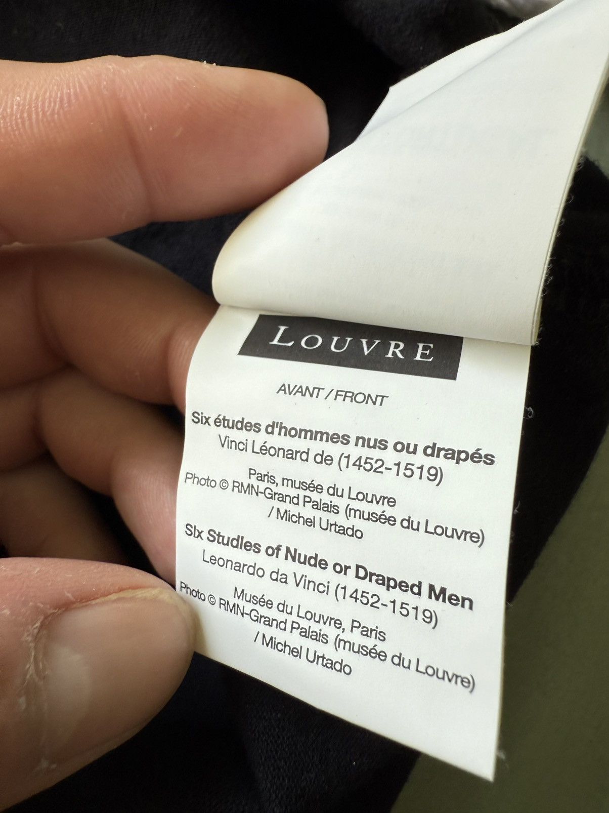 Off-White Off-White x Louvre Leonardo Tee Size US S / EU 44-46 / 1 - 7 Thumbnail