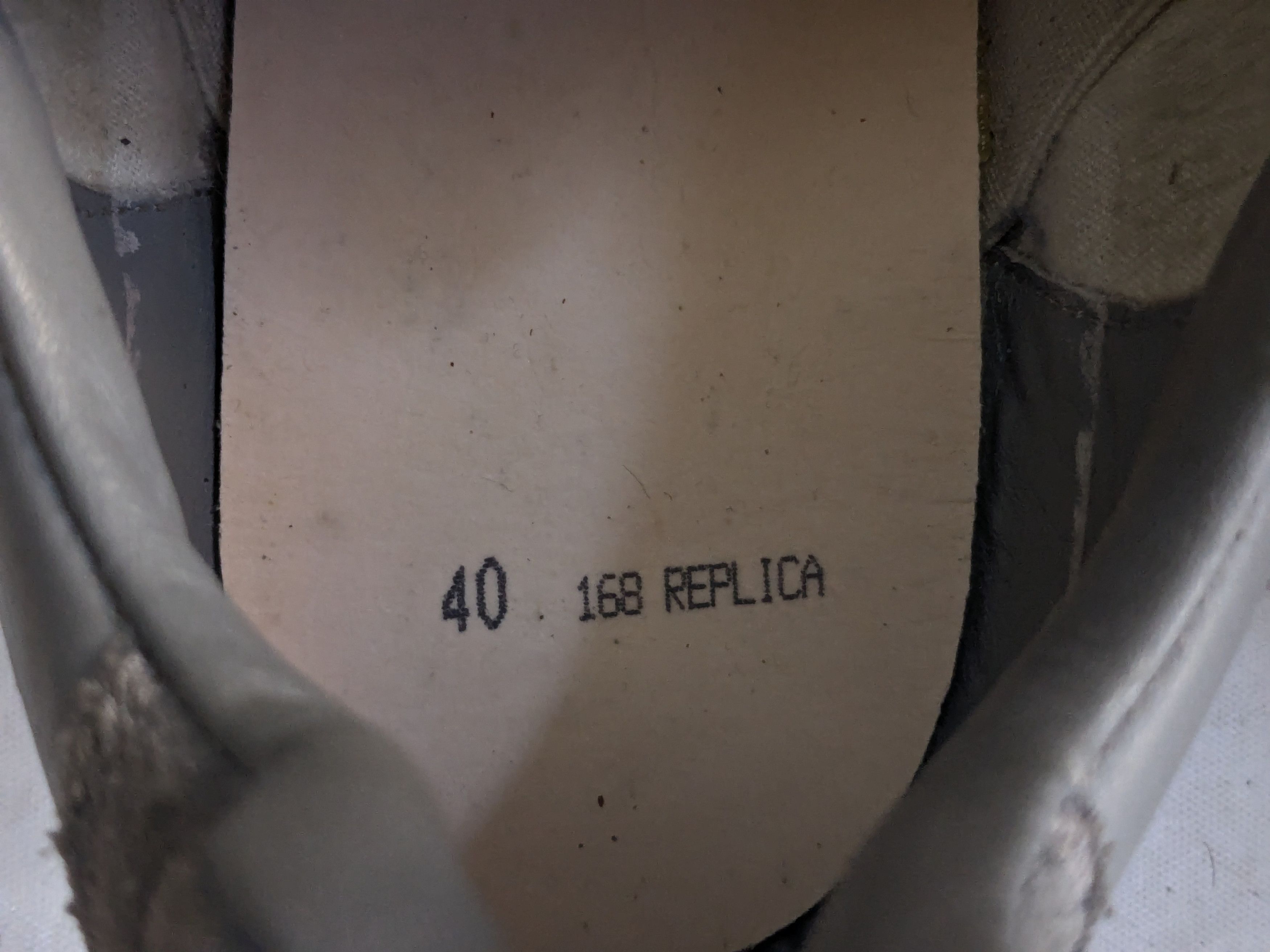 Maison Margiela Maison Margiela Gat Sneaker Low Gray 40 7 Suede Size US 7 / EU 40 - 8 Thumbnail