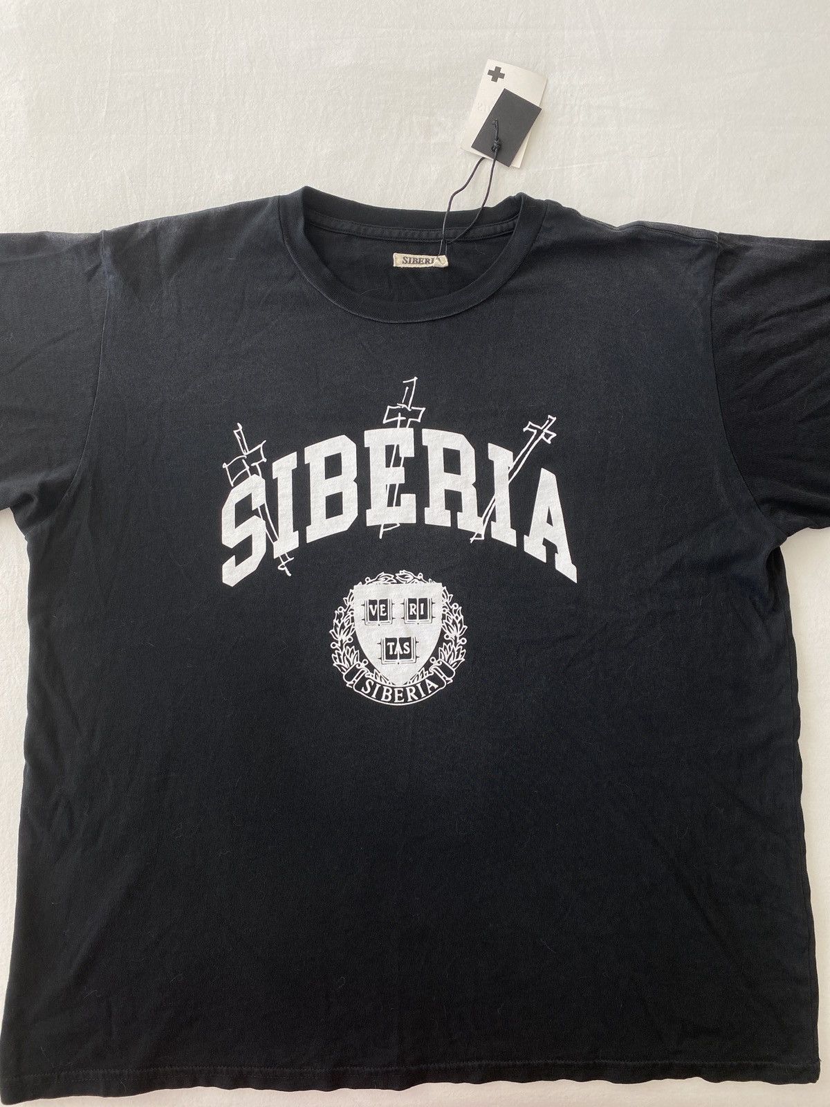 Siberia Hills Siberia Hills ‘Harvard’ T-Shirt - Vintage Black Size US XL / EU 56 / 4 - 3 Thumbnail