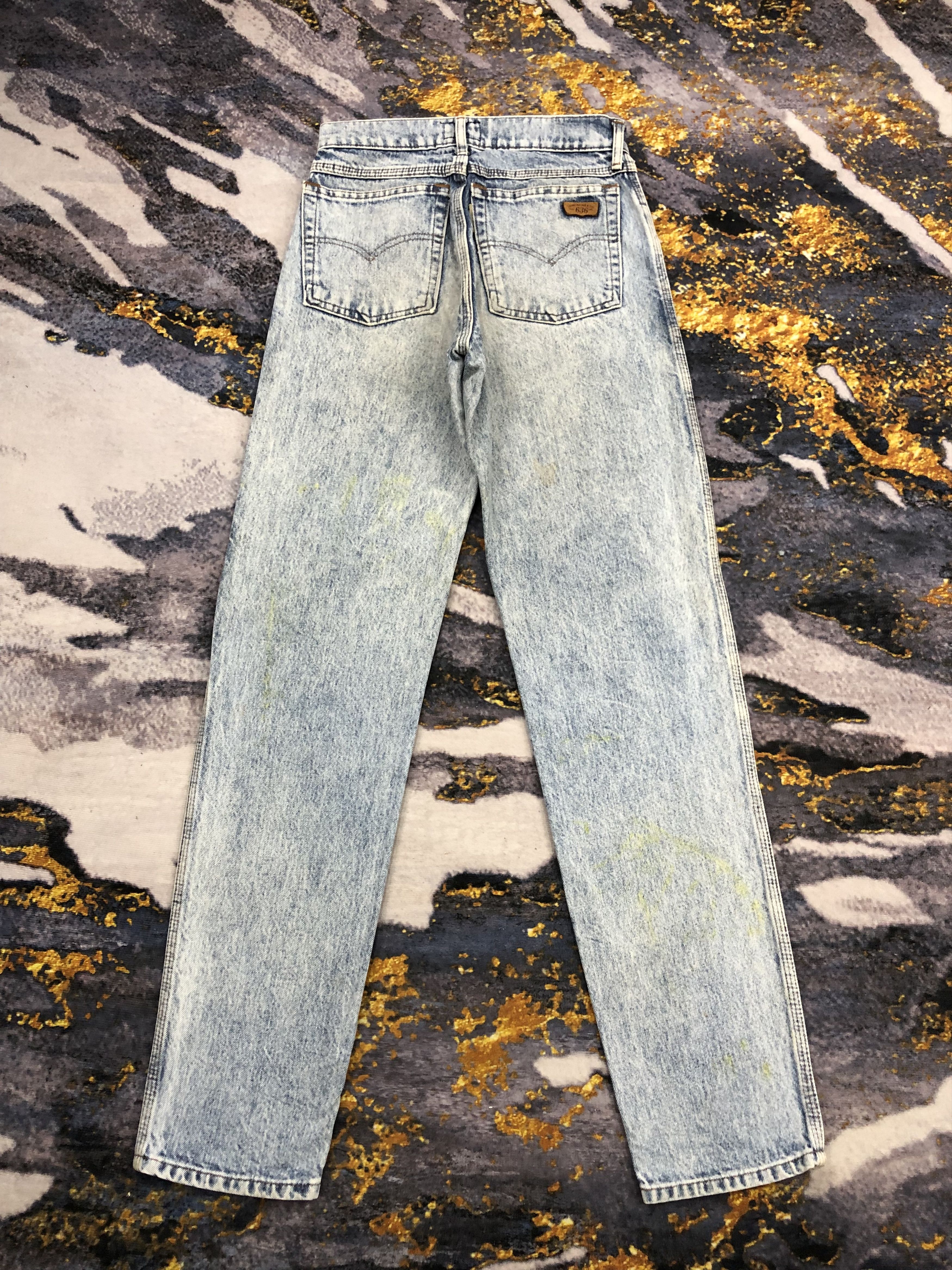 Levi's Vintage 90s Levis 636 Light Washed Jeans DPP0167 Size US 26 / EU 42 - 3 Thumbnail