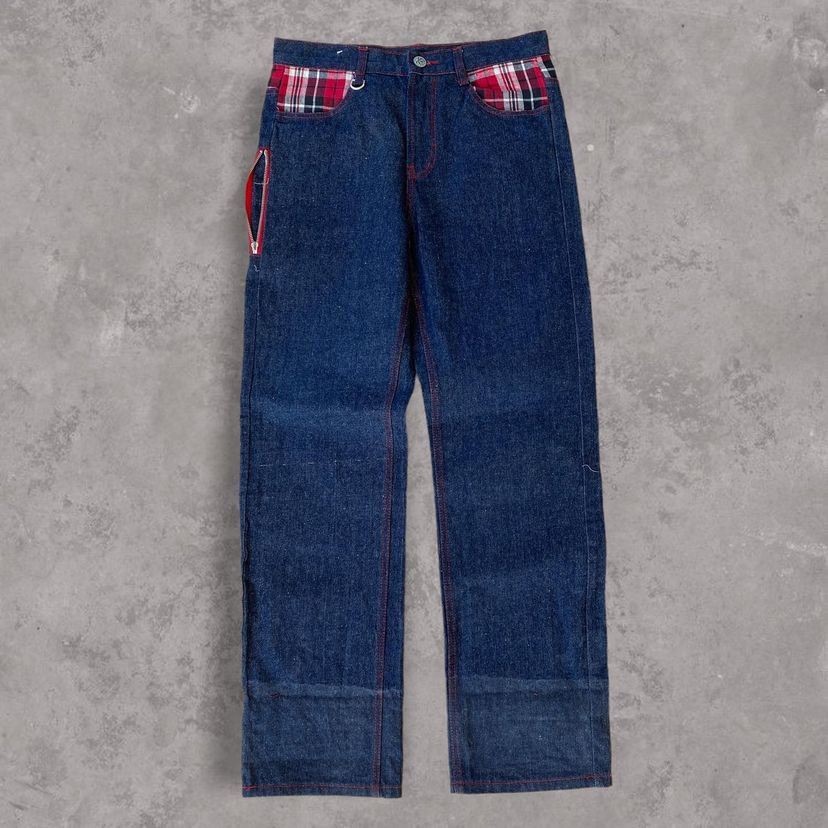 If Six Was Nine × Japanese Brand × Le Grande Bleu (L.G.B.) VINTAGE HEMP 17 OZ JEAN Size US 32 / EU 48 - 2 Thumbnail