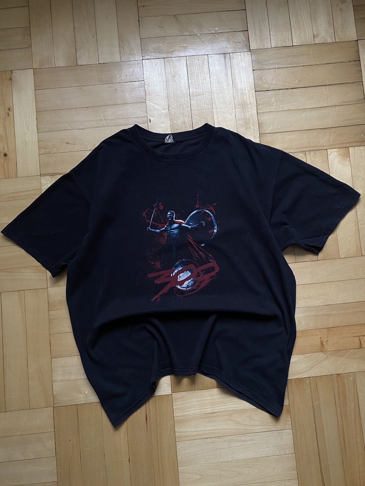 Vintage 300 Movie Promo Tee 2007 Mens Victory Glory Rare Size US XXL / EU 58 / 5 - 2 Thumbnail