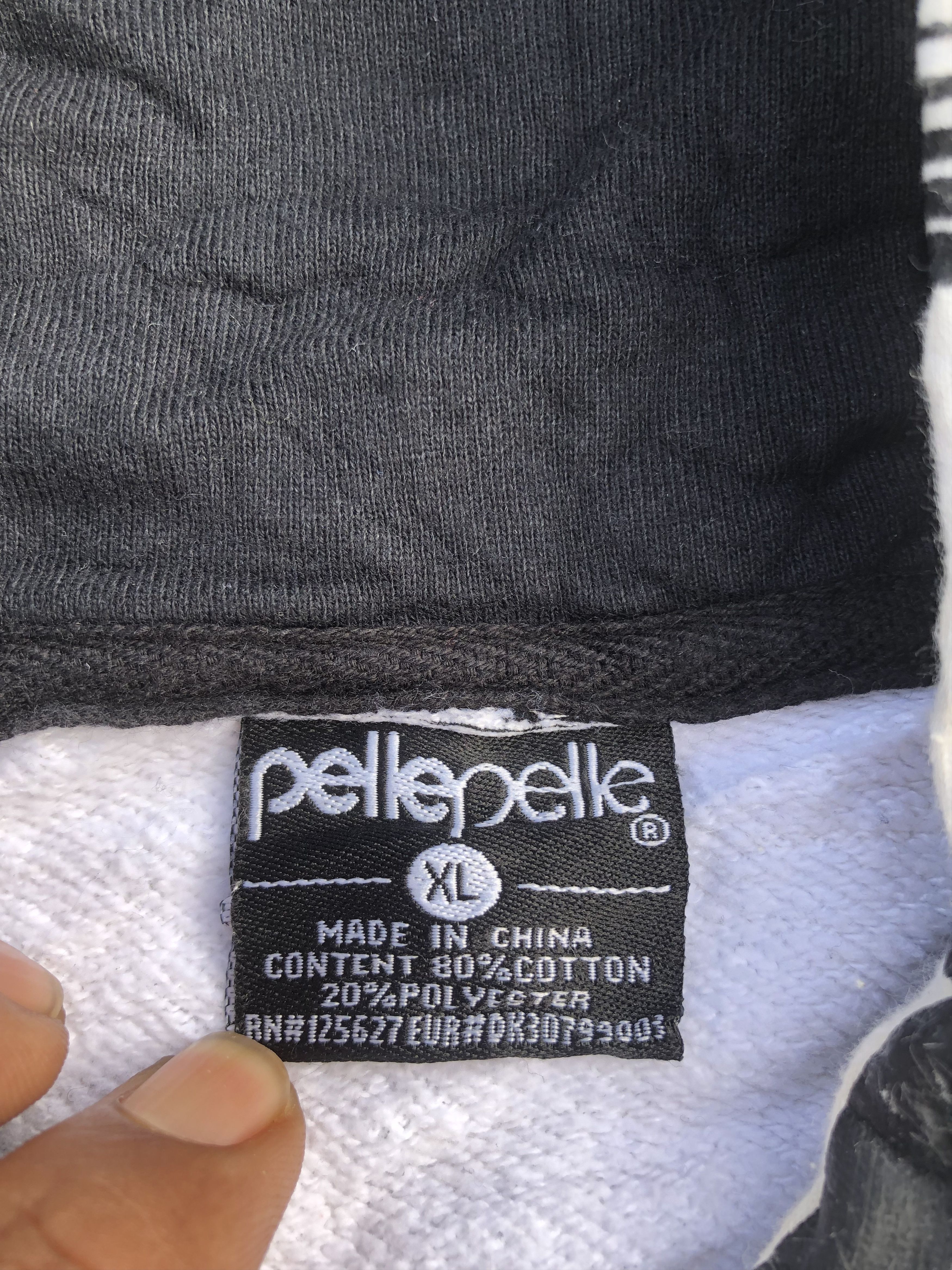 Pelle Pelle Vintage Y2K Pelle Pelle Monogram Zipper Hoodies Size US XL / EU 56 / 4 - 8 Thumbnail
