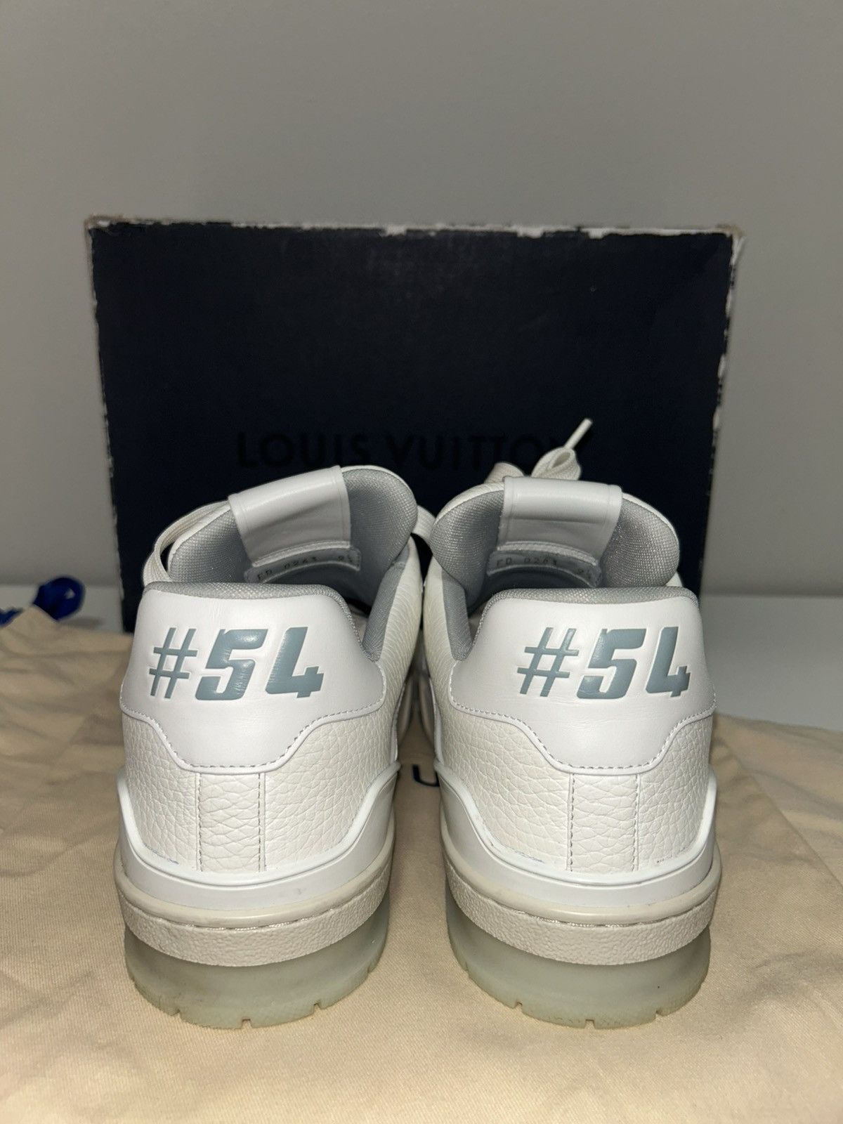 Louis Vuitton Lv trainer shoes size 10.5 Size US 10.5 / EU 43-44 - 5 Thumbnail
