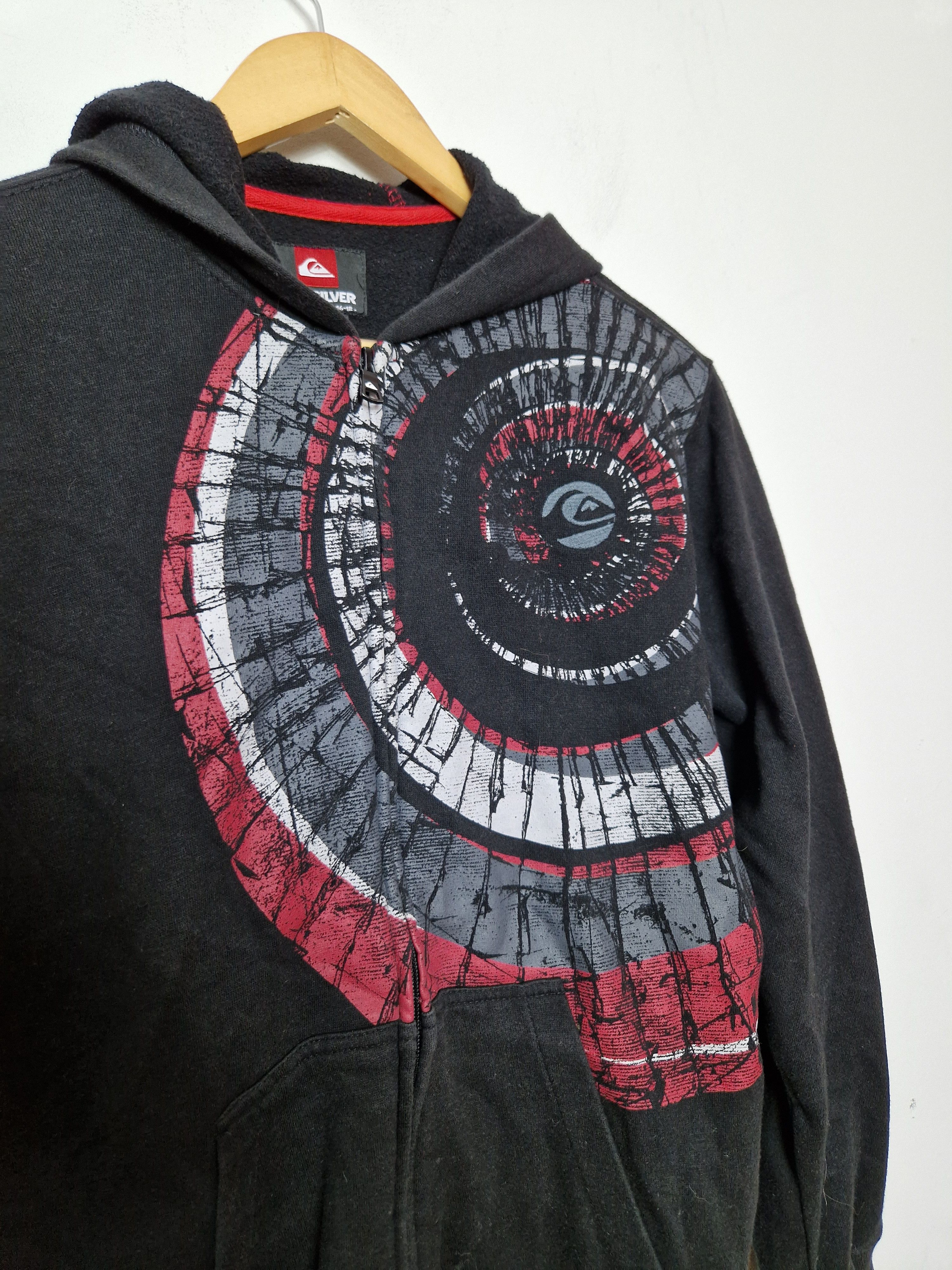 Quiksilver × Vintage Quiksilver vintage y2k zip hoodie Size US S / EU 44-46 / 1 - 3 Thumbnail