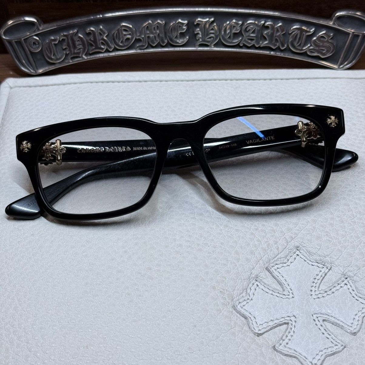 Chrome Hearts Chrome Hearts VAGILANTE Glasses | Grailed