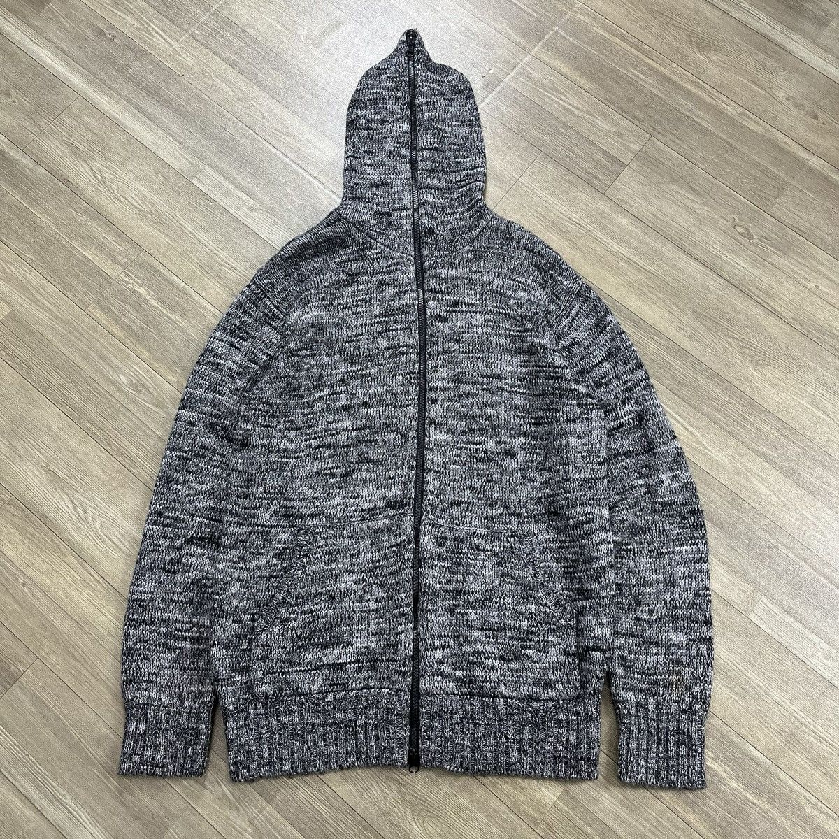 PPFM 2000s PPFM Fur Knitwear Fur Hoodie Gothic Punk Lgb Style Y2K Size US M / EU 48-50 / 2 - 2 Thumbnail