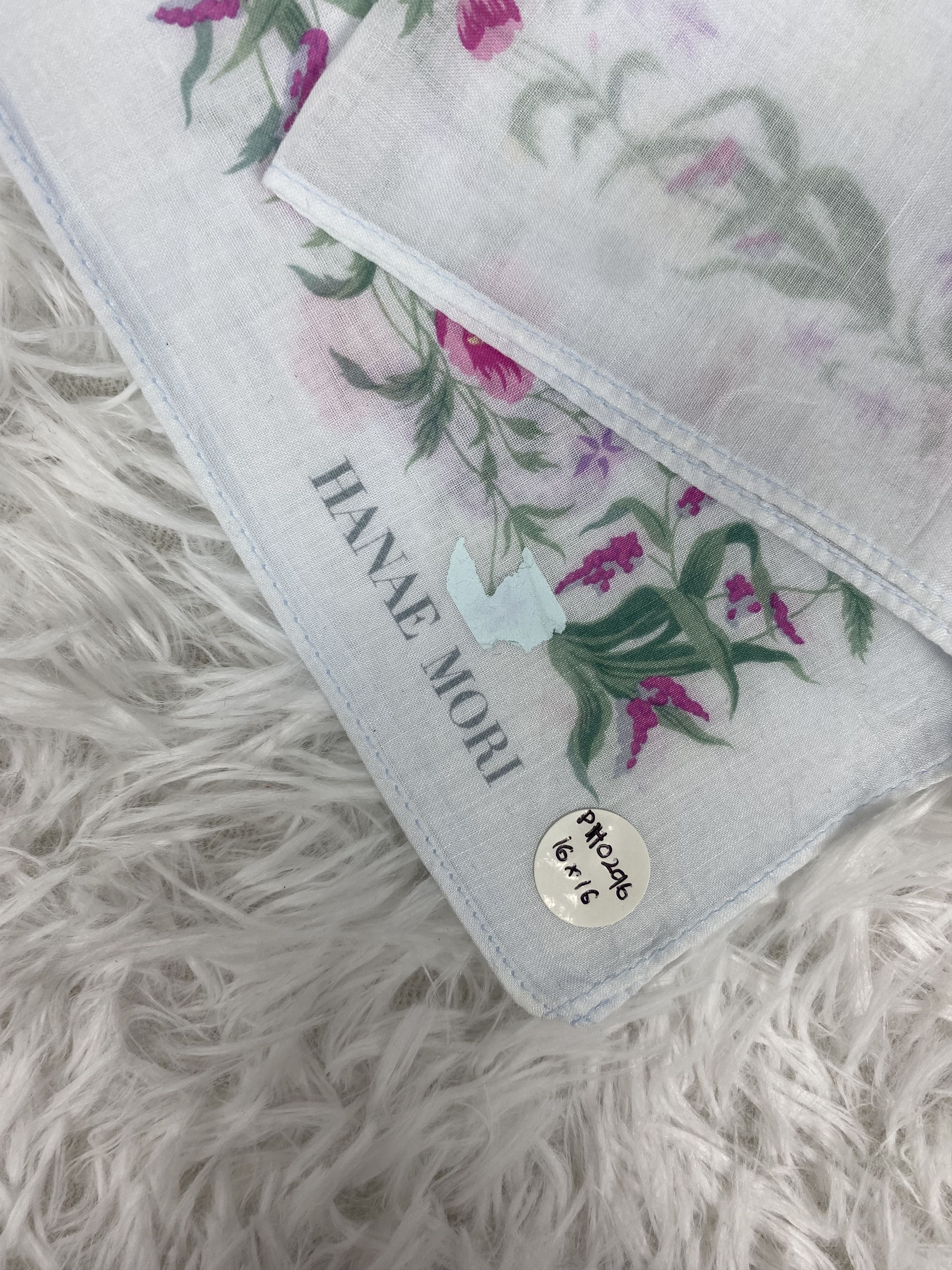 Hanae Mori Vintage Hanae Mori Handkerchief Neckerchief PH0296 Size ONE SIZE - 2 Thumbnail