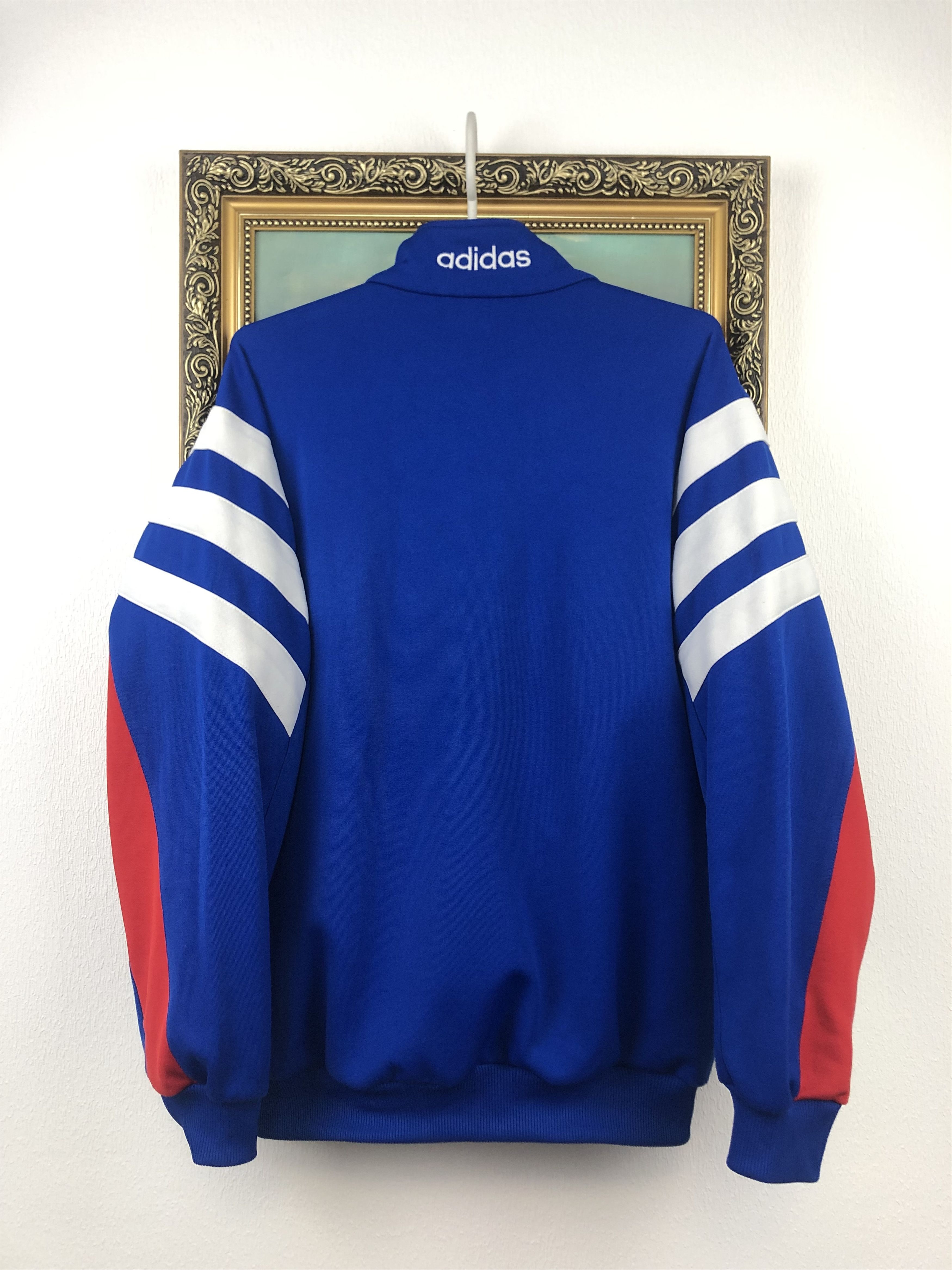 Adidas Vintage 90's Bayern Munich Football Jacket Soccer Track Top Size US M / EU 48-50 / 2 - 12 Thumbnail