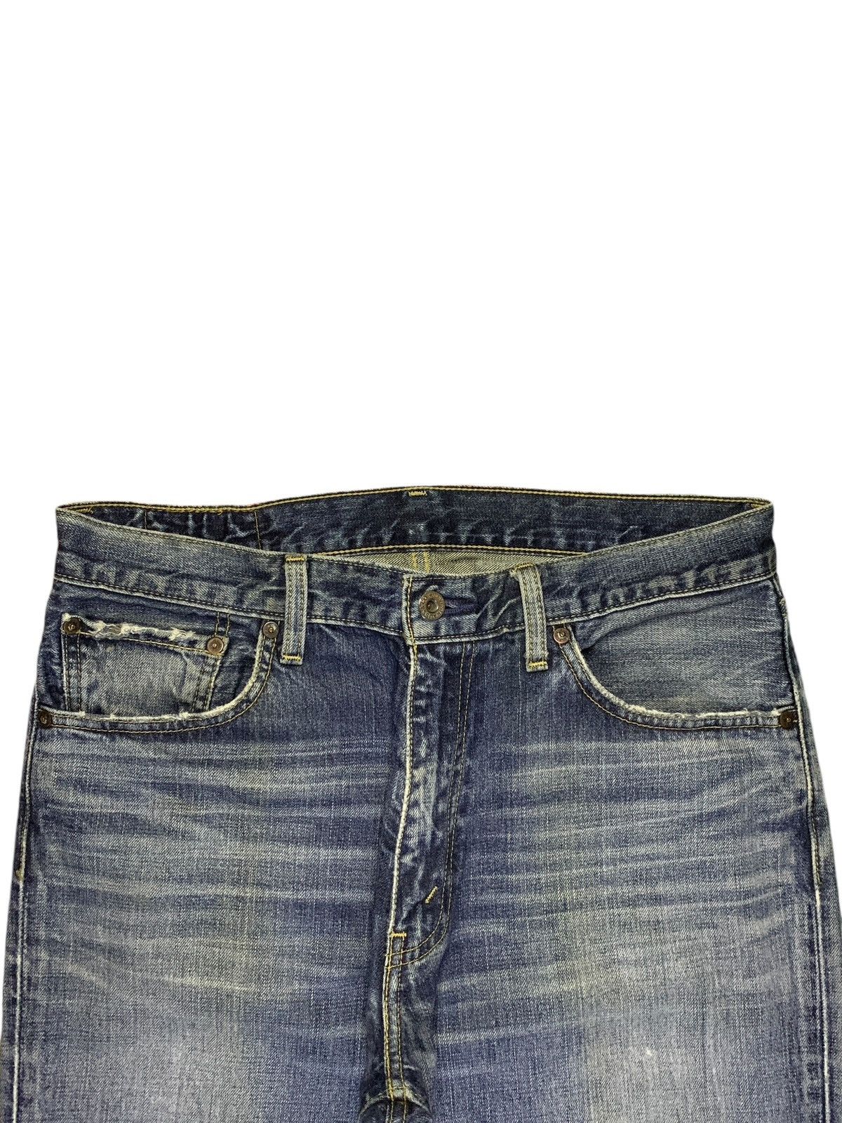 Levi's Vintage 90s Levis 502 Faded Wash Distressed Baggy Jeans Size US 32 / EU 48 - 4 Thumbnail