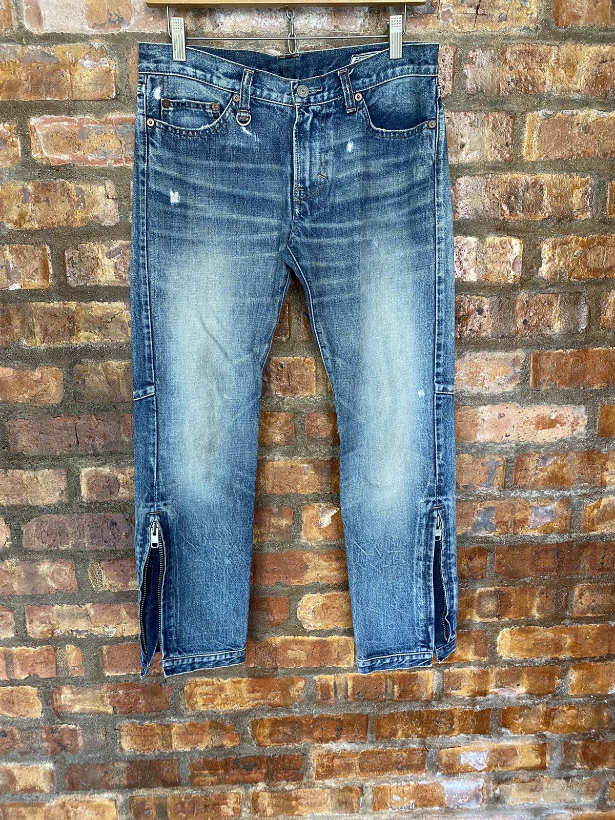 Hysteric Glamour RNA DNA Japan Ankle large zipper pants Size US 31 - 2 Thumbnail