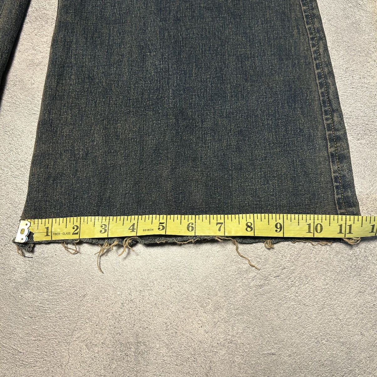 Tornado Mart SUPER FLARED ROCKSTAR TORNADO MART JEANS Size US 31 - 16 Thumbnail