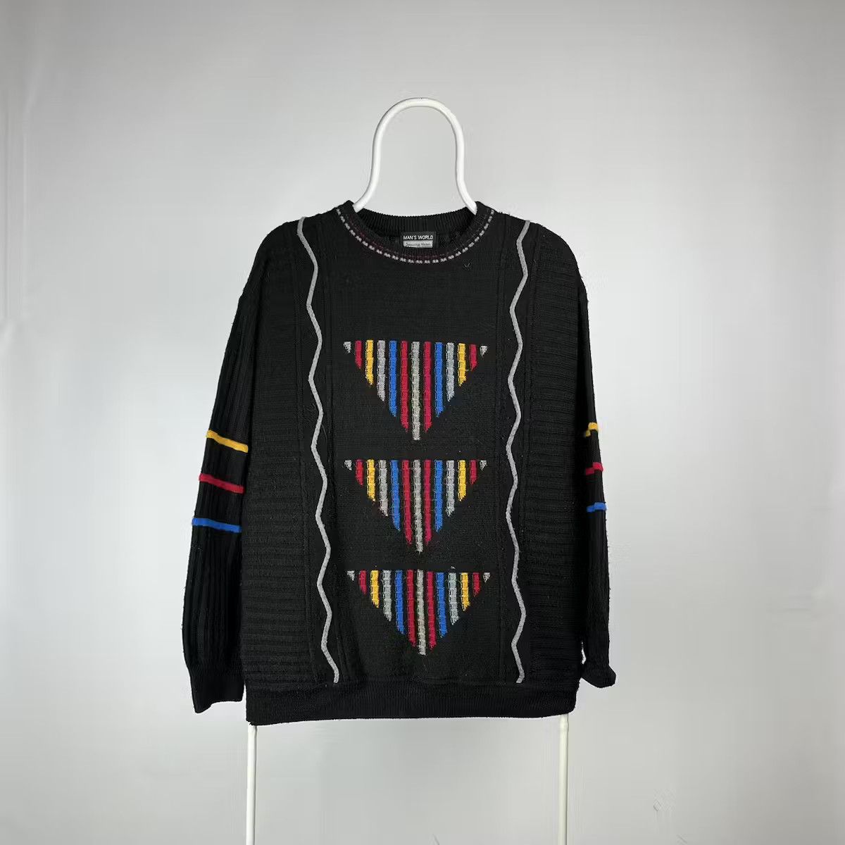 Vintage Vintage sweater abstraction size Medium Size US M / EU 48-50 / 2 - 1 Thumbnail
