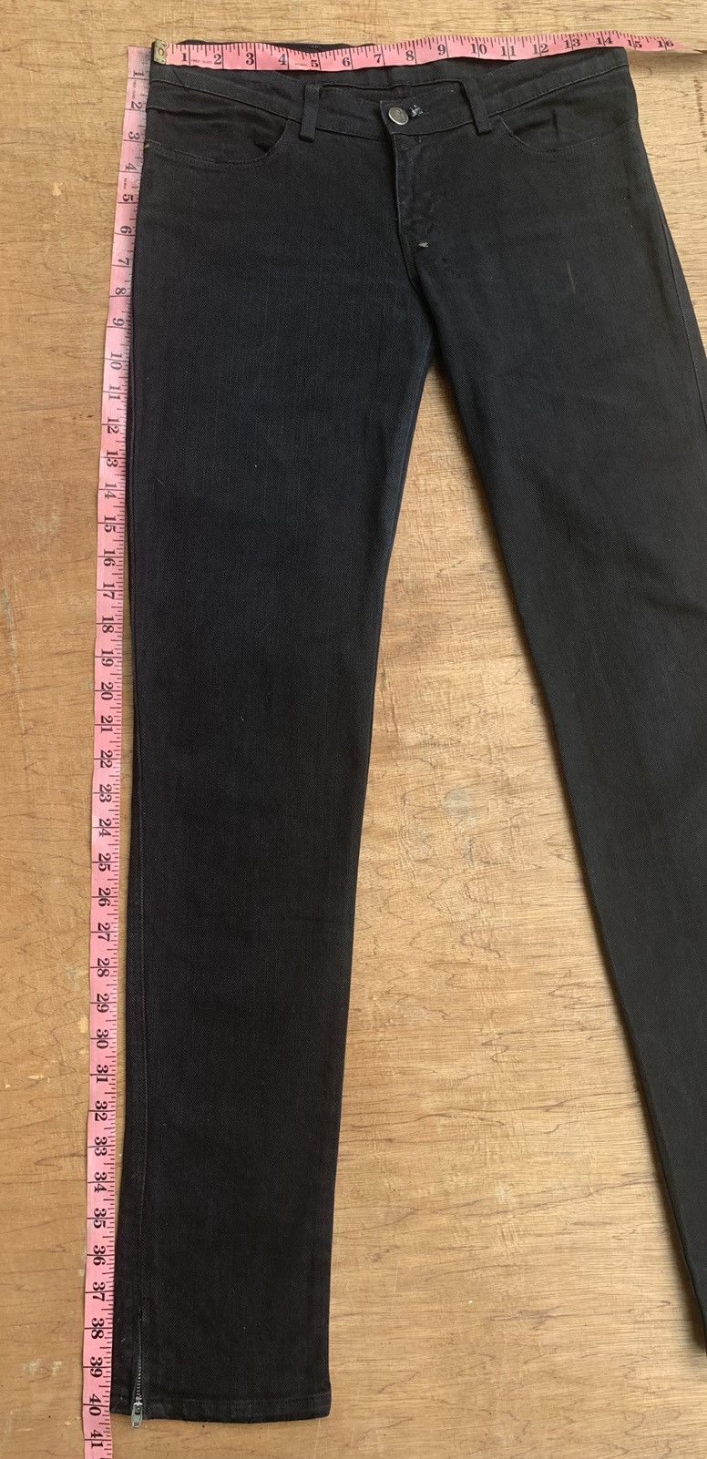 Ksubi Vintage Tsubi Before Ksubi Black Skinny Jeans Pants Size 29" - 19 Thumbnail