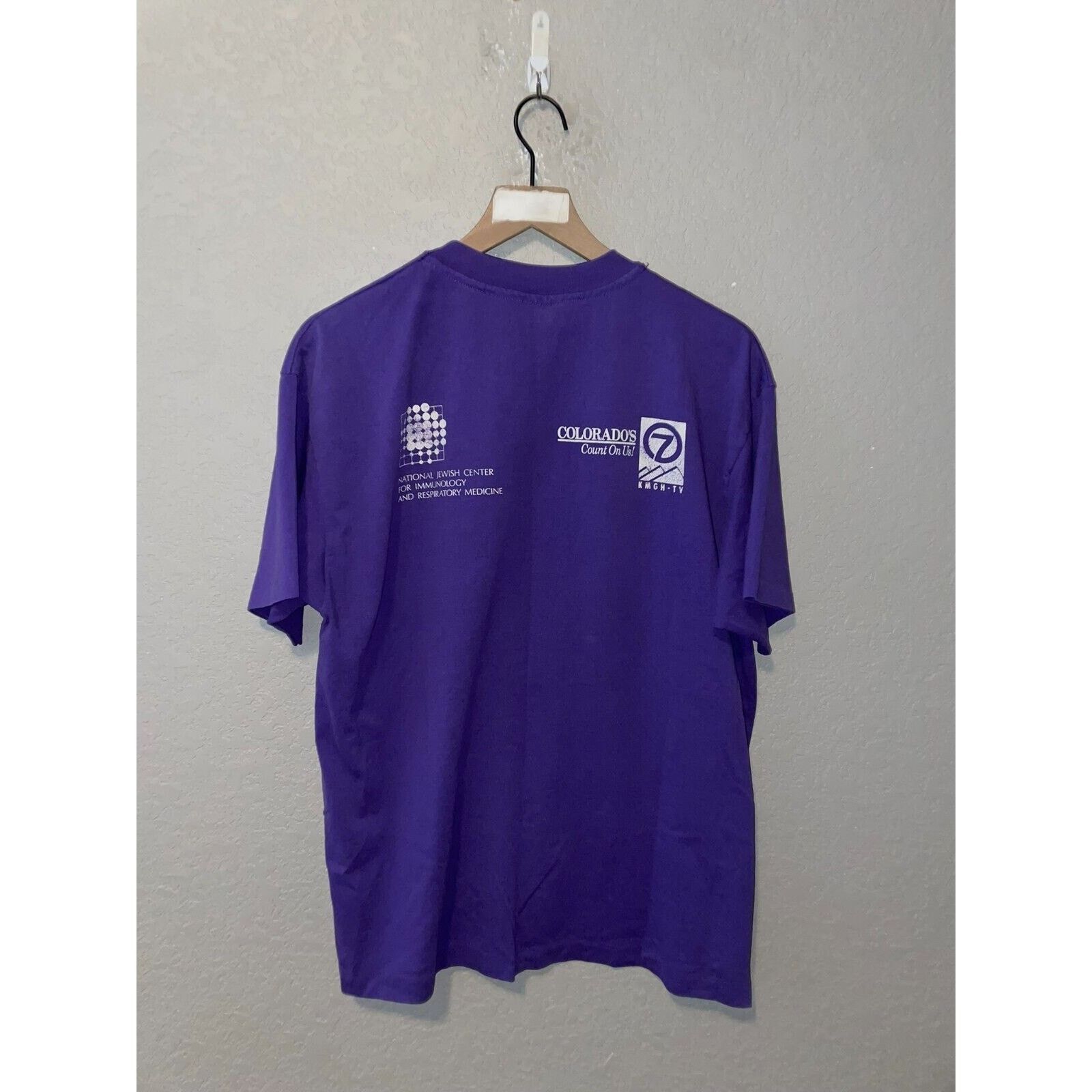 Hanes Vintage Childrens Miracle Network Shirt National Jewish Size US XL / EU 56 / 4 - 8 Thumbnail
