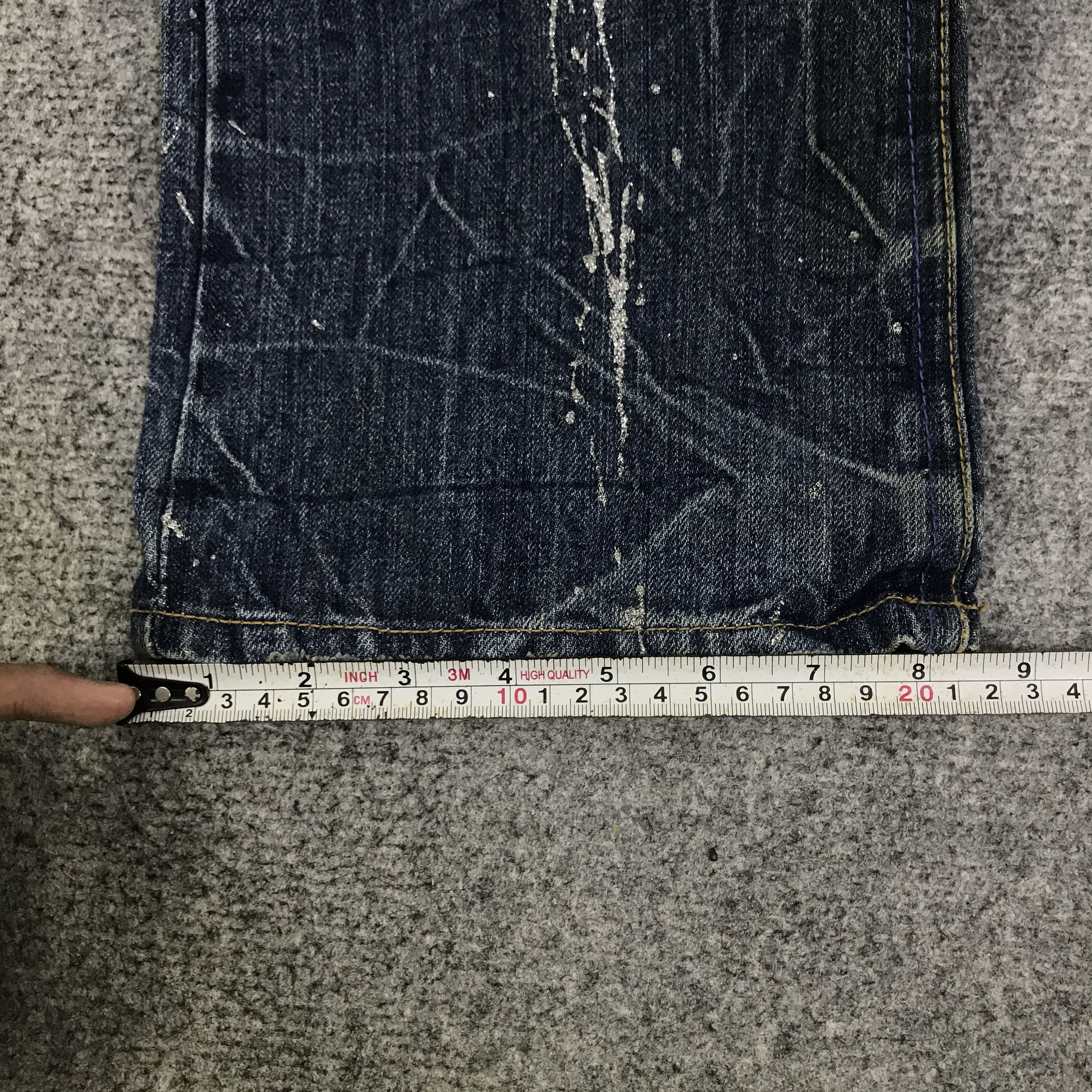 Japanese Brand Flared Midas explosion distressed Bootcut pants K130B18 Size US 29 - 11 Thumbnail