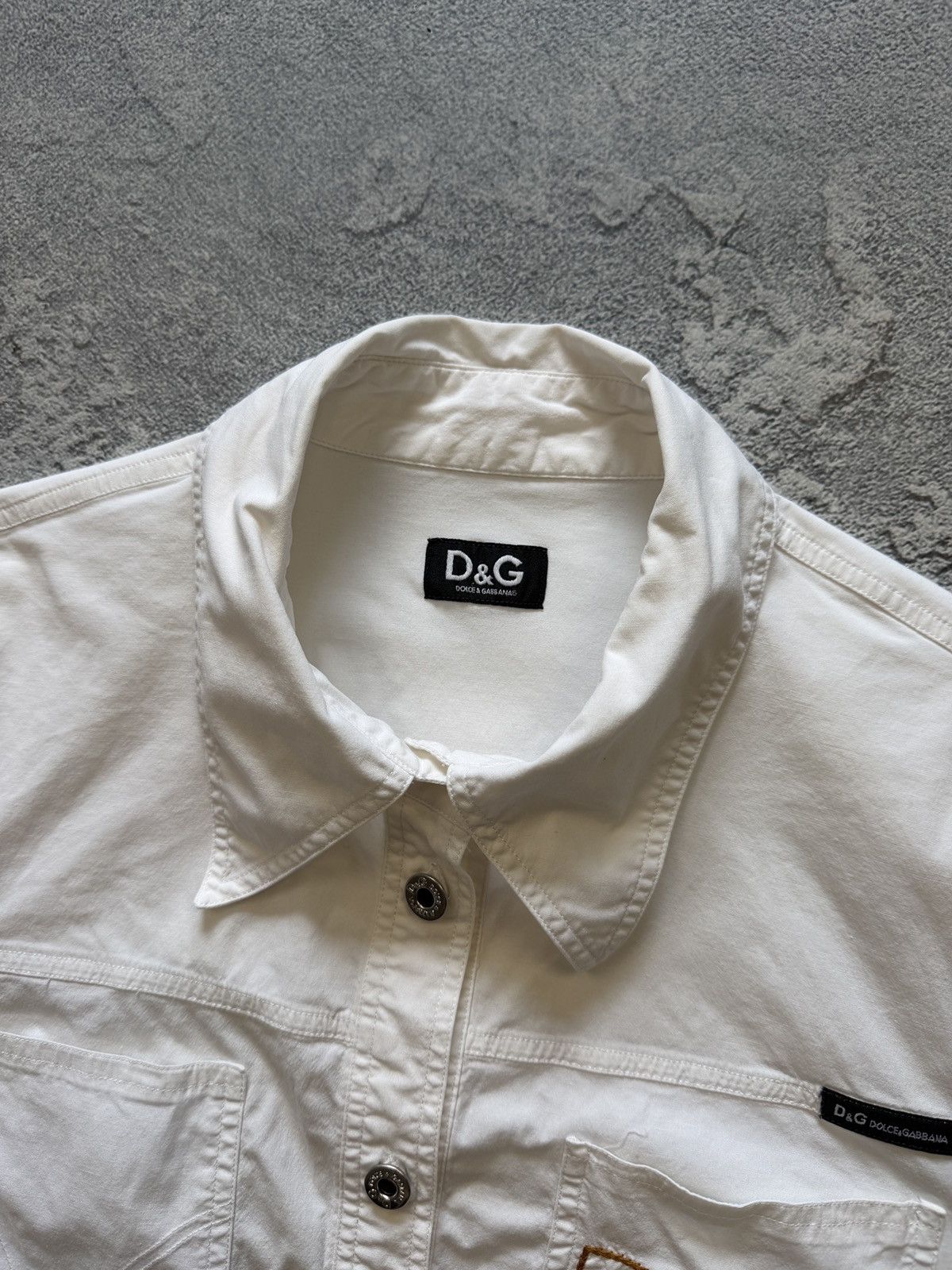 Dolce & Gabbana Vintage Dolce & Gabbana Shirt Big Logo Size M / US 6-8 / IT 42-44 - 4 Thumbnail