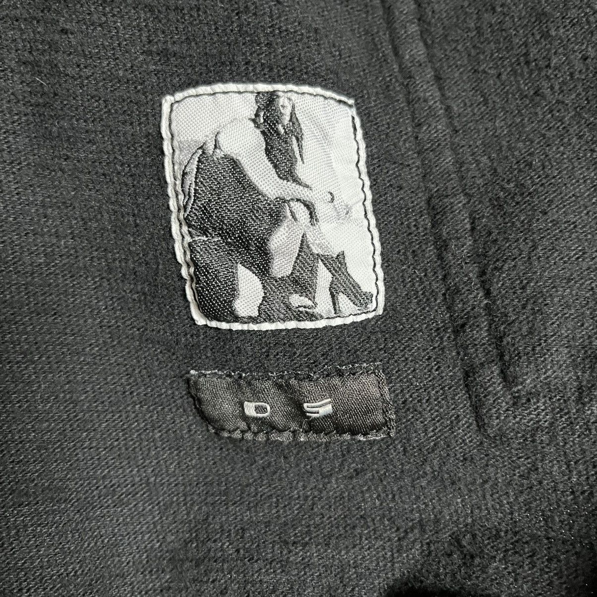 Rick Owens Drkshdw BLACK FULL ZIP GIMP HOODIE Size US S / EU 44-46 / 1 - 5 Thumbnail