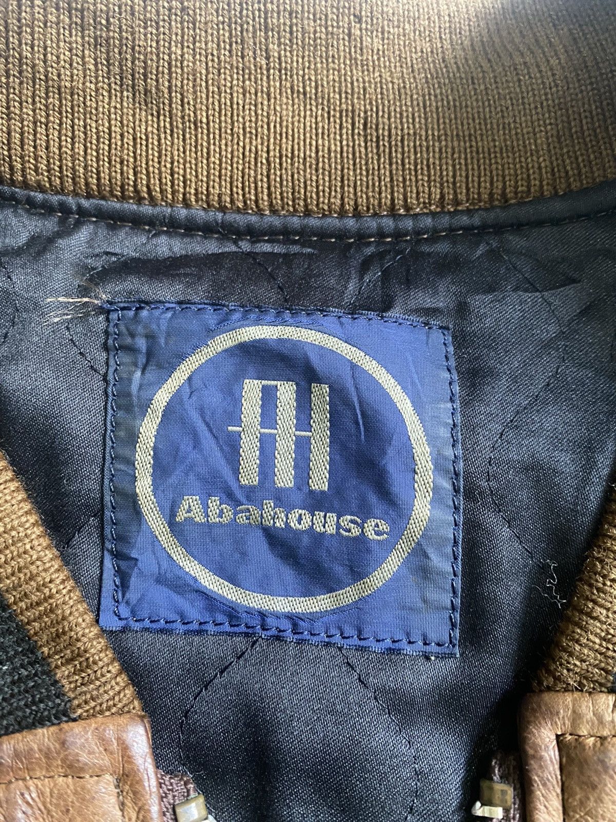 ABAHOUSE Vintage Abahouse international CompanyLeather Bomber jackets Size US L / EU 52-54 / 3 - 8 Thumbnail