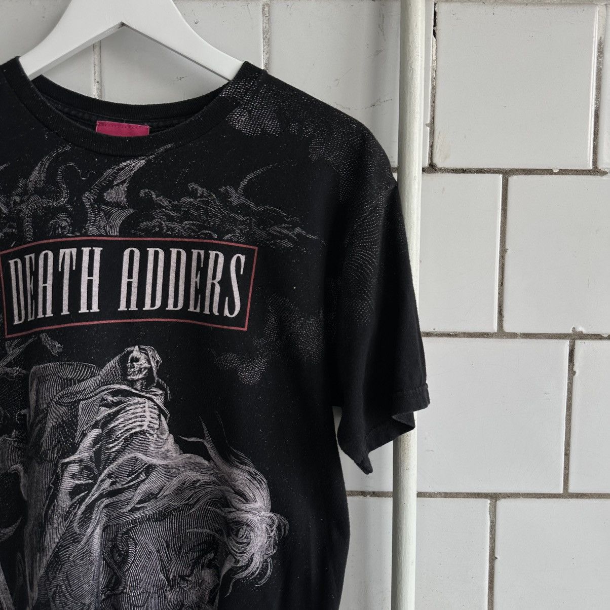 Japanese Brand × Mishka VTG Japanese Style Mishka T-shirts Affliction Death Adders Size US M / EU 48-50 / 2 - 5 Thumbnail