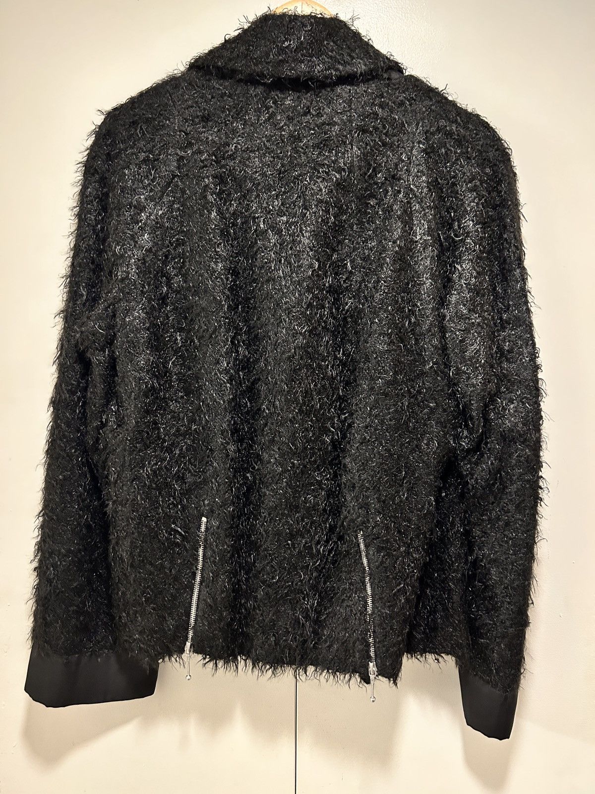 Kiko Kostadinov Kiko Kostadinov F/W 19 Goff Zip Darted Jacket Furry Black Size US S / EU 44-46 / 1 - 9 Thumbnail