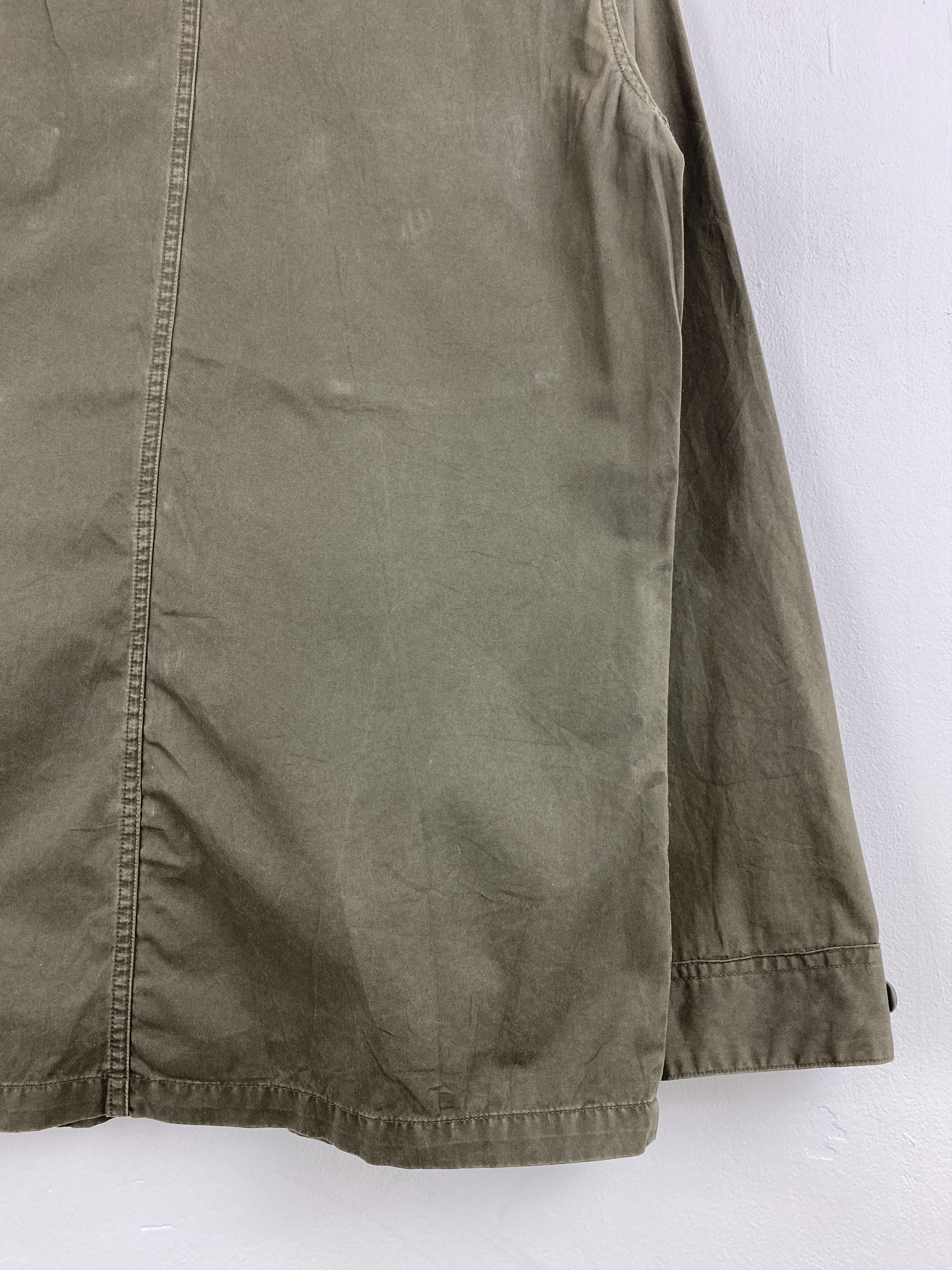 Vintage Back Number Button Ups Military Style Jacket JA0116