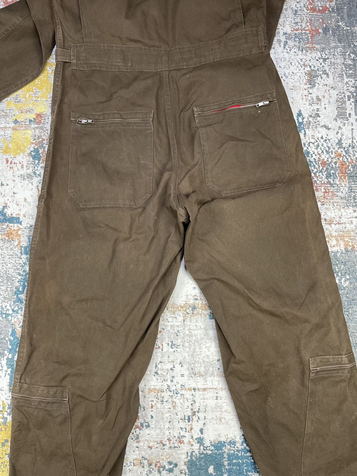 Japanese Brand SWARM Japanese Pilot Flightsuit Coveralls Size US 35 - 9 Thumbnail