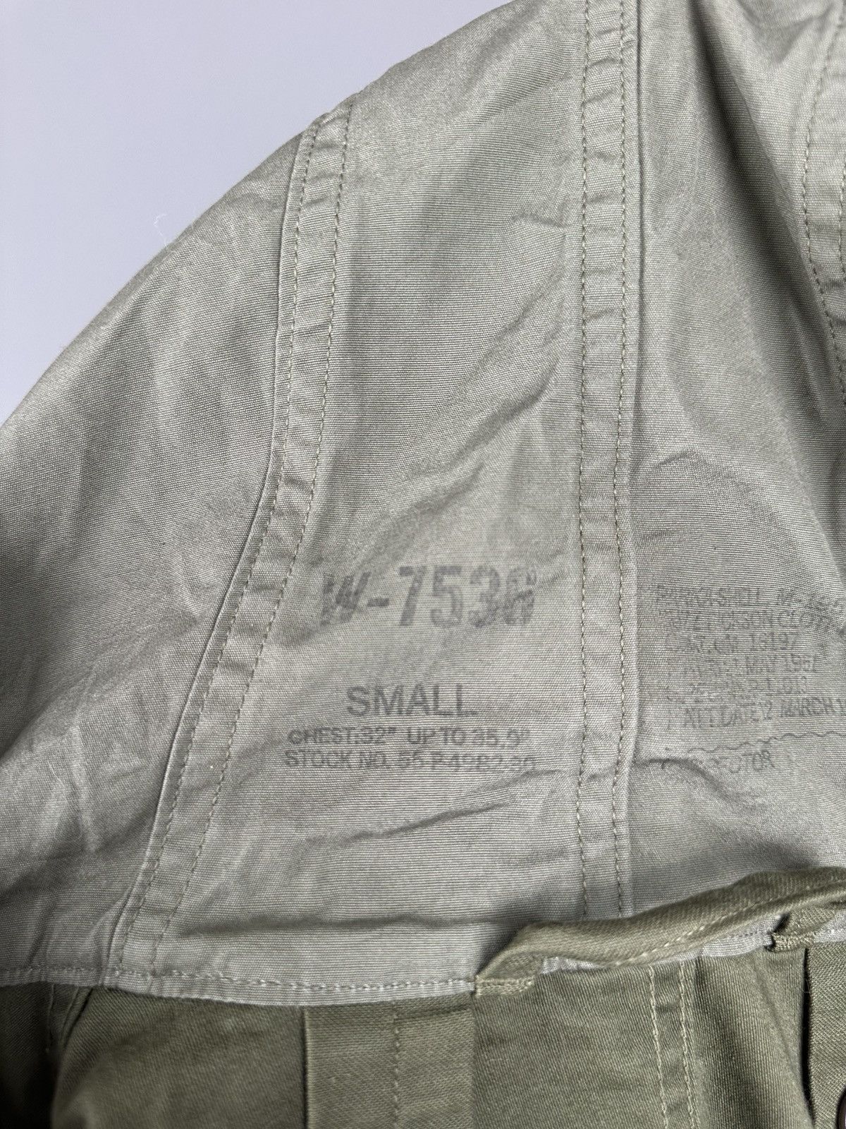 Buzz Rickson's Buzz Rickson’s - M51 Fish Tail Parka BR12266 - Olive Green Size US S / EU 44-46 / 1 - 12 Thumbnail