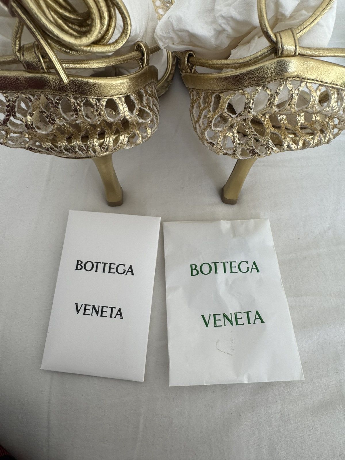 Bottega Veneta Bottega Veneta Stretched Lace-Up Sandals Size US 9 / IT 39 - 4 Thumbnail