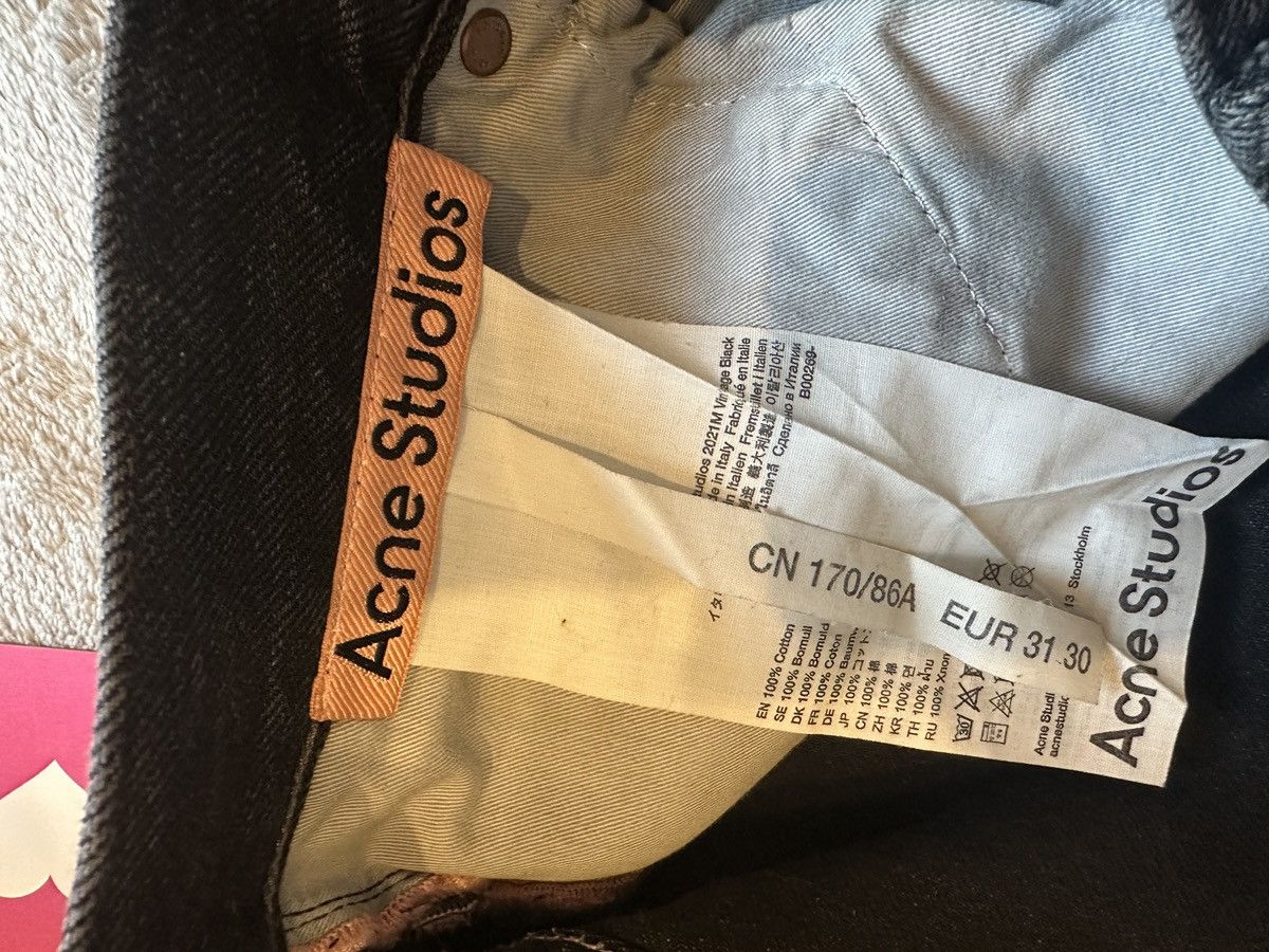 Acne Studios Acne Studios 2021M Vintage Black Size US 31 - 4 Thumbnail