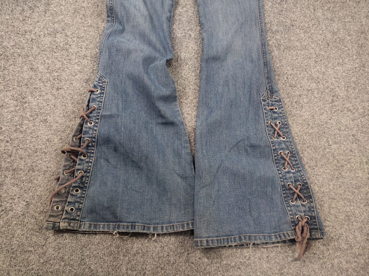 If Six Was Nine Vintage Y2K LGB Flared Low Rise Jeans hysteric style Size 30" / US 8 / IT 44 - 7 Thumbnail