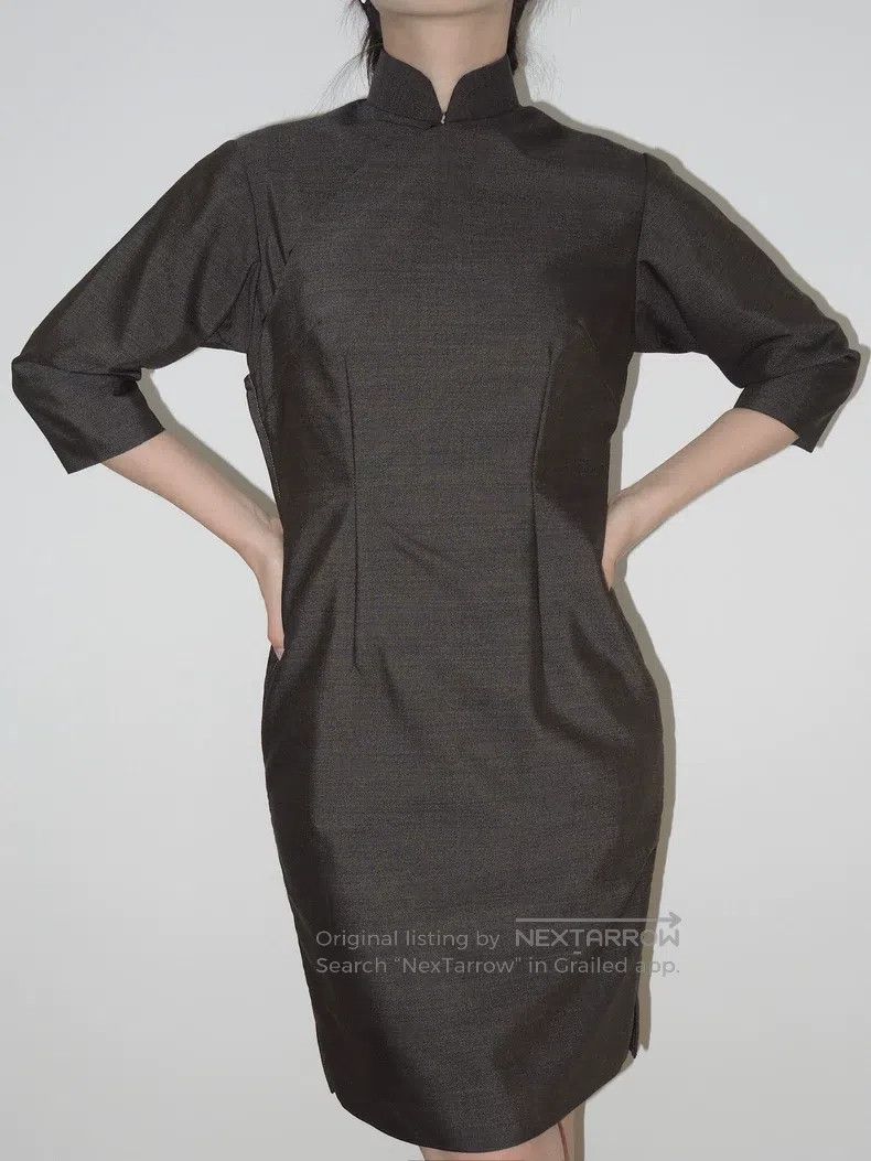 Comme des Garcons Comme Des Garcons Retro Chinese mandarin collar half-sleev Size S / US 4 / IT 40 - 1 Thumbnail