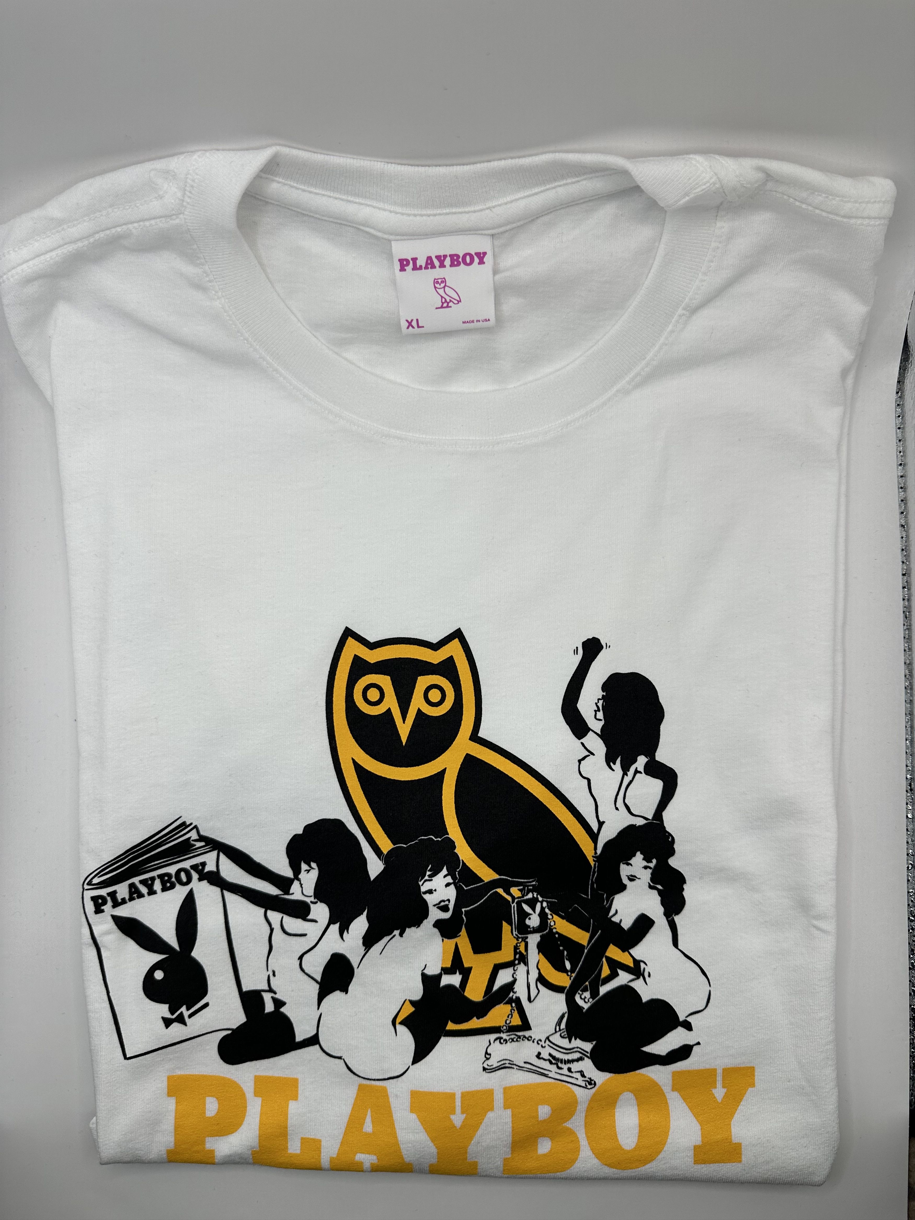 October's Very Own × Playboy OVO x PLAYBOY PIN UP T-SHIRT RARE Size US XL / EU 56 / 4 - 1 Thumbnail