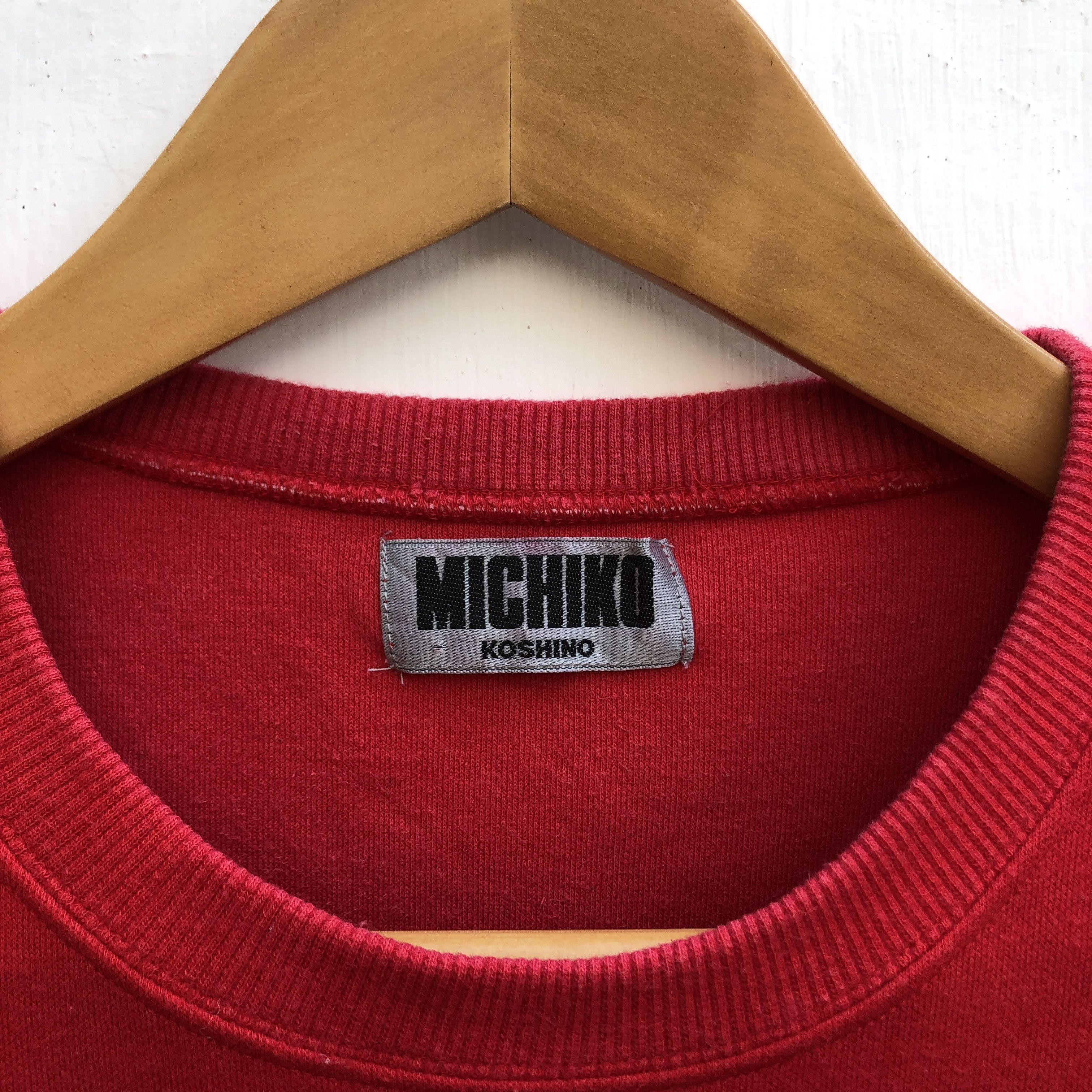 Michiko Koshino London Vintage MICHIKO KOSHINO LONDON Sweatshirt #0910-29 Size US M / EU 48-50 / 2 - 3 Thumbnail