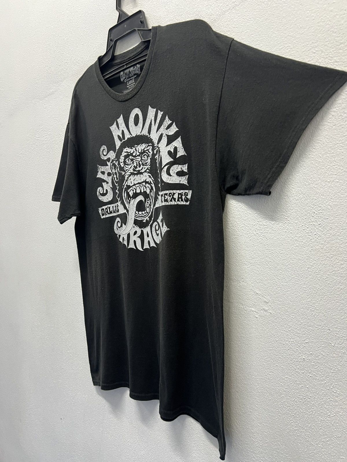 Vintage VINTAGE GAS MONKEY GARAGE DALLAS TEXAS SHIRT Size US L / EU 52-54 / 3 - 4 Thumbnail