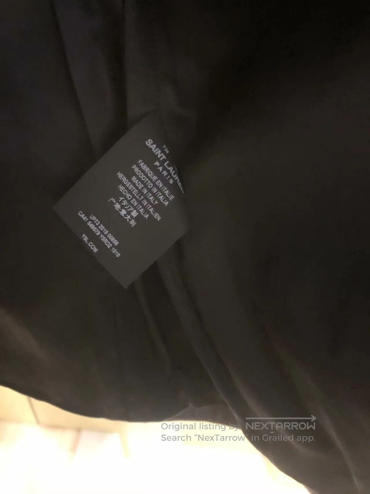 Saint Laurent Paris Saint Laurent Black Leather Blazer. Size M / US 6-8 / IT 42-44 - 6 Thumbnail